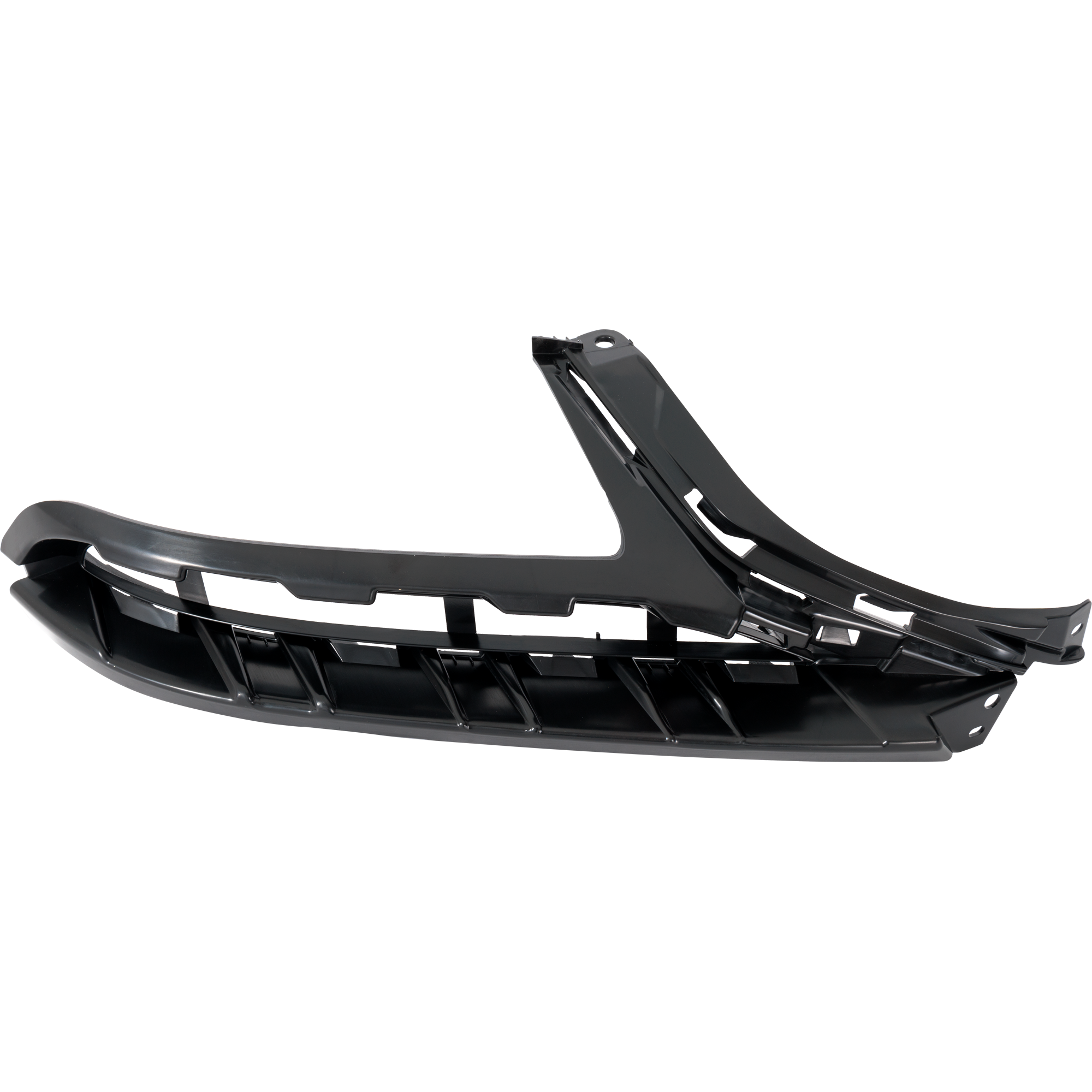 AM Q7-17-19 FRONT BUMPER AIR INTAKE AIR DUCT LH Black w o S Line Package SKU RA16230004 Partslink AU1038157 OEM 4M0807157D
