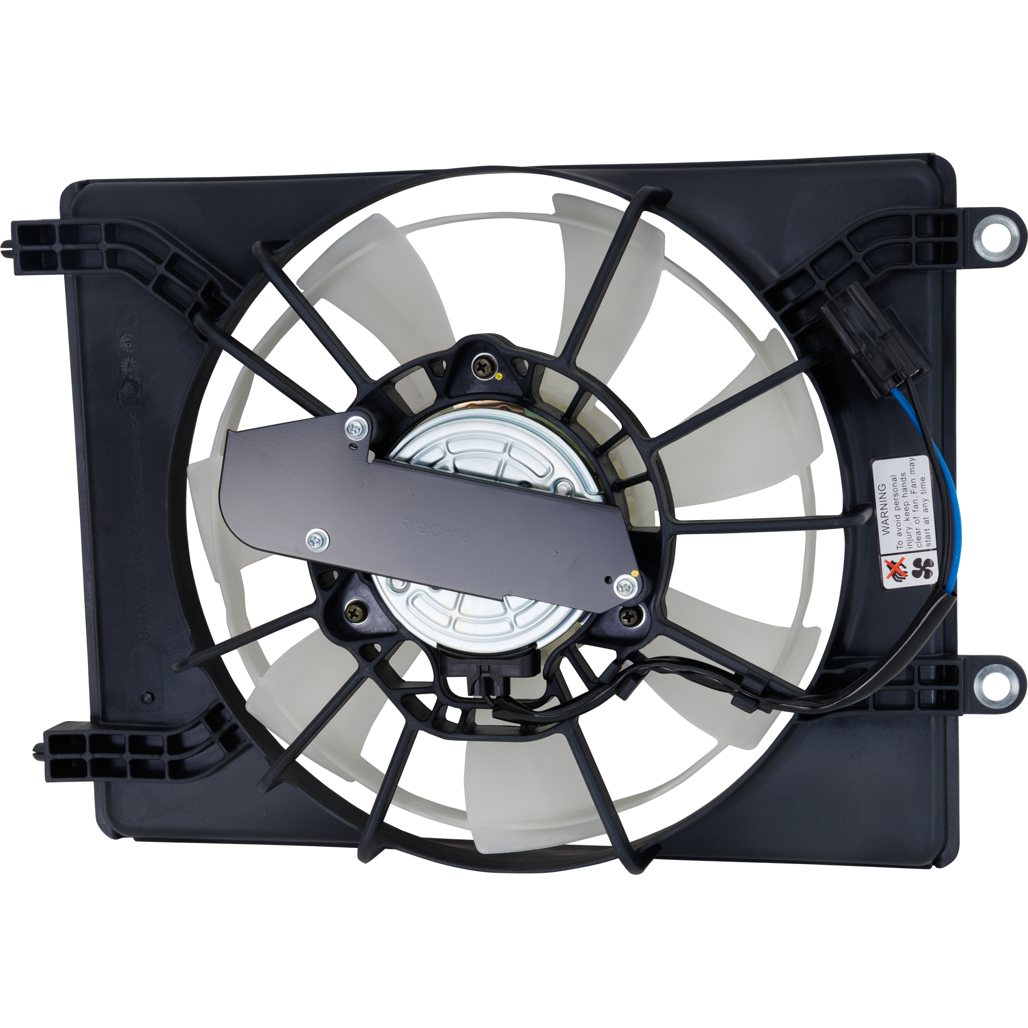 AM ILX 16-22 A C CONDENSER FAN ASSEMBLY RH Single Fan 2.4L Eng. SKU RA19090001 Partslink AC3113120 OEM 38615R4HA01-38611R4HA01