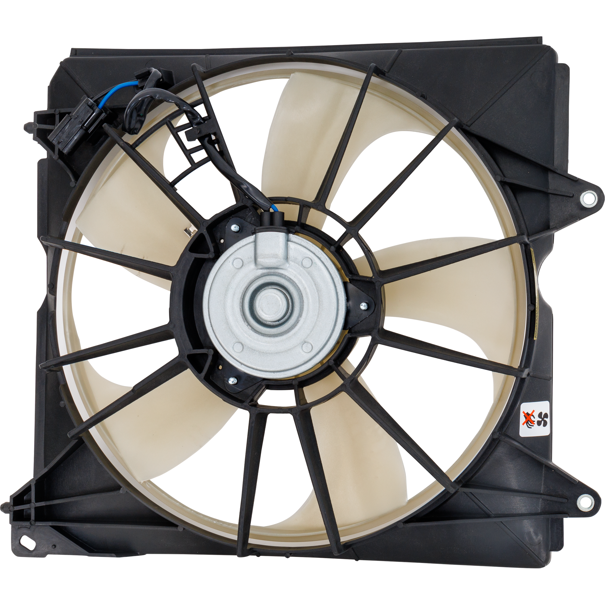 AM TLX 15-20 RADIATOR FAN ASSEMBLY LH 3.5L Eng. SKU RA19090006 Partslink AC3115127 OEM 190155J2A01-190305J2A01