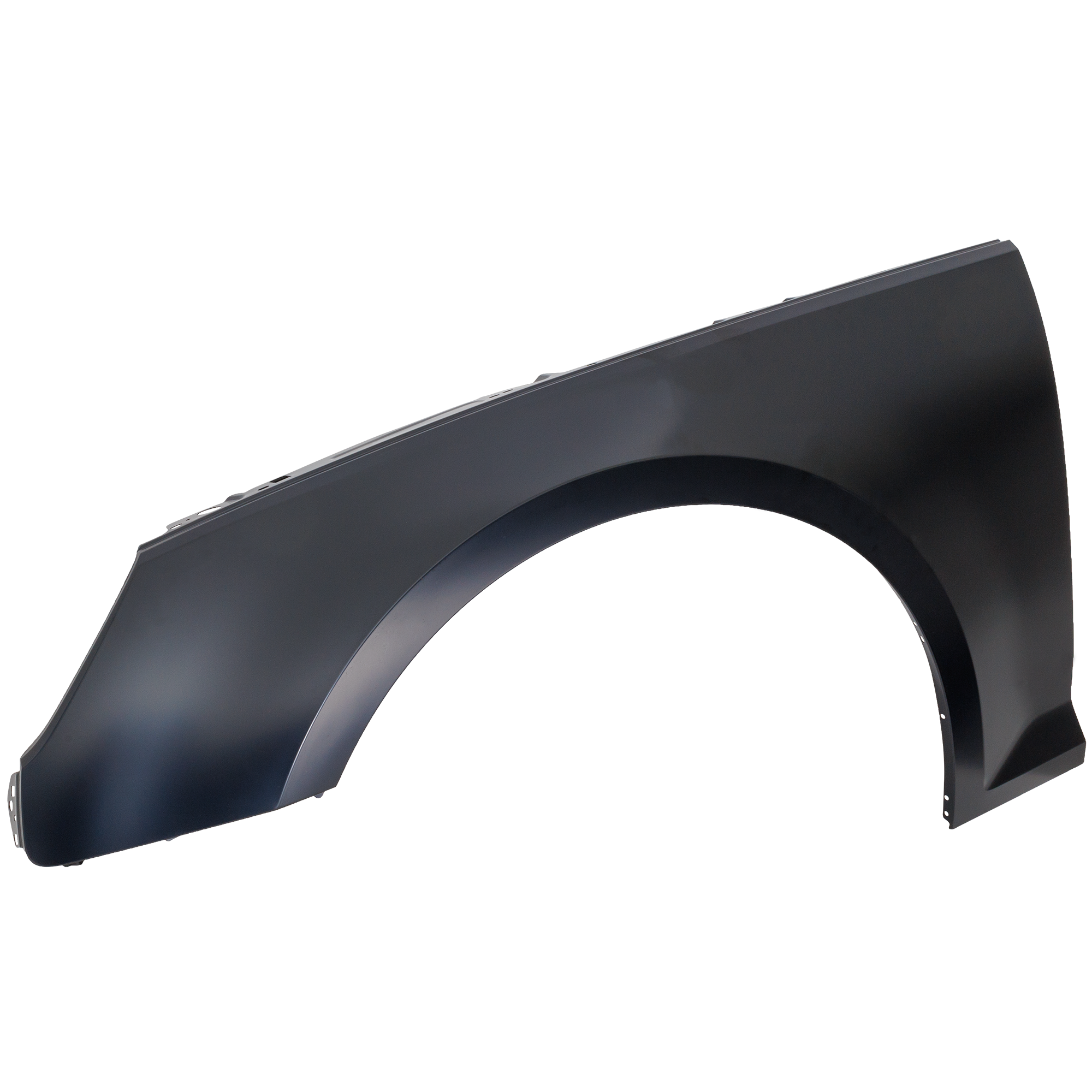 AM A4 S4-17-19 FRONT FENDER LH Primed Steel w o Side Marker Light Holes SKU RA22010030 Partslink AU1240137 OEM 8W0821105A