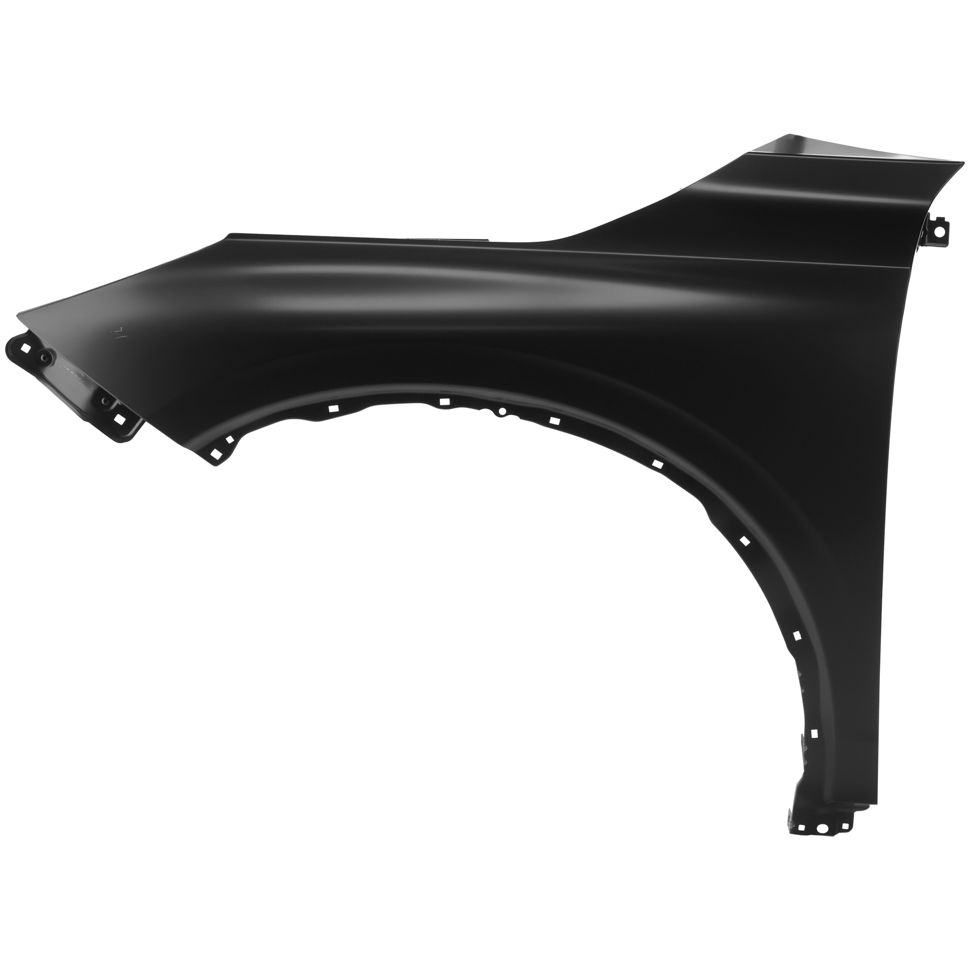 AM MDX 22-24 FRONT FENDER LH Black Aluminum SKU RA22010048 Partslink AC1240133 OEM 60260TYAA00ZZ