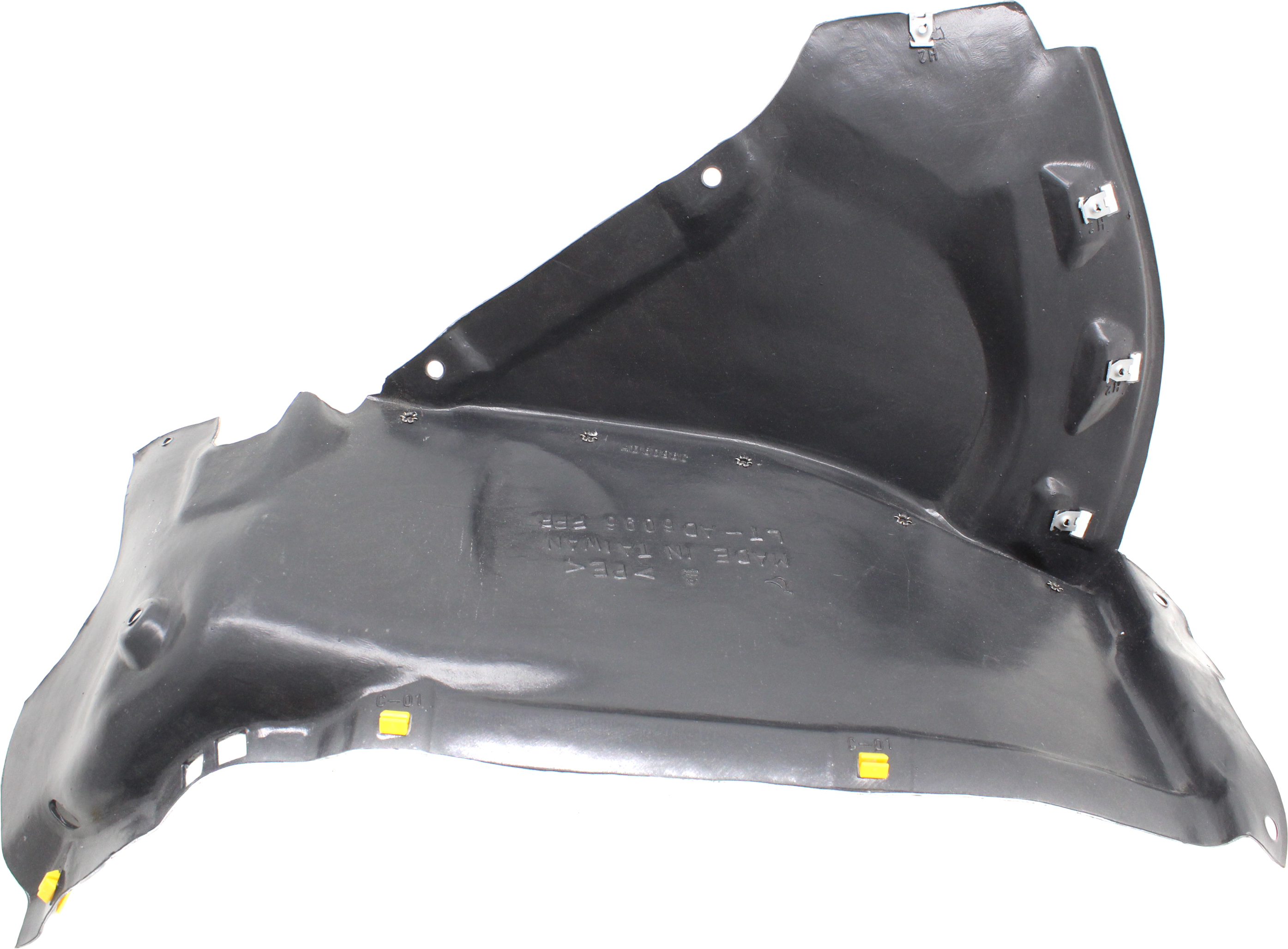 AM A4-17-18 FRONT FENDER LINER RH Front Section w o S Line Pkg B9 SKU RA22210007 Partslink AU1249134 OEM 8W0853888A PFM