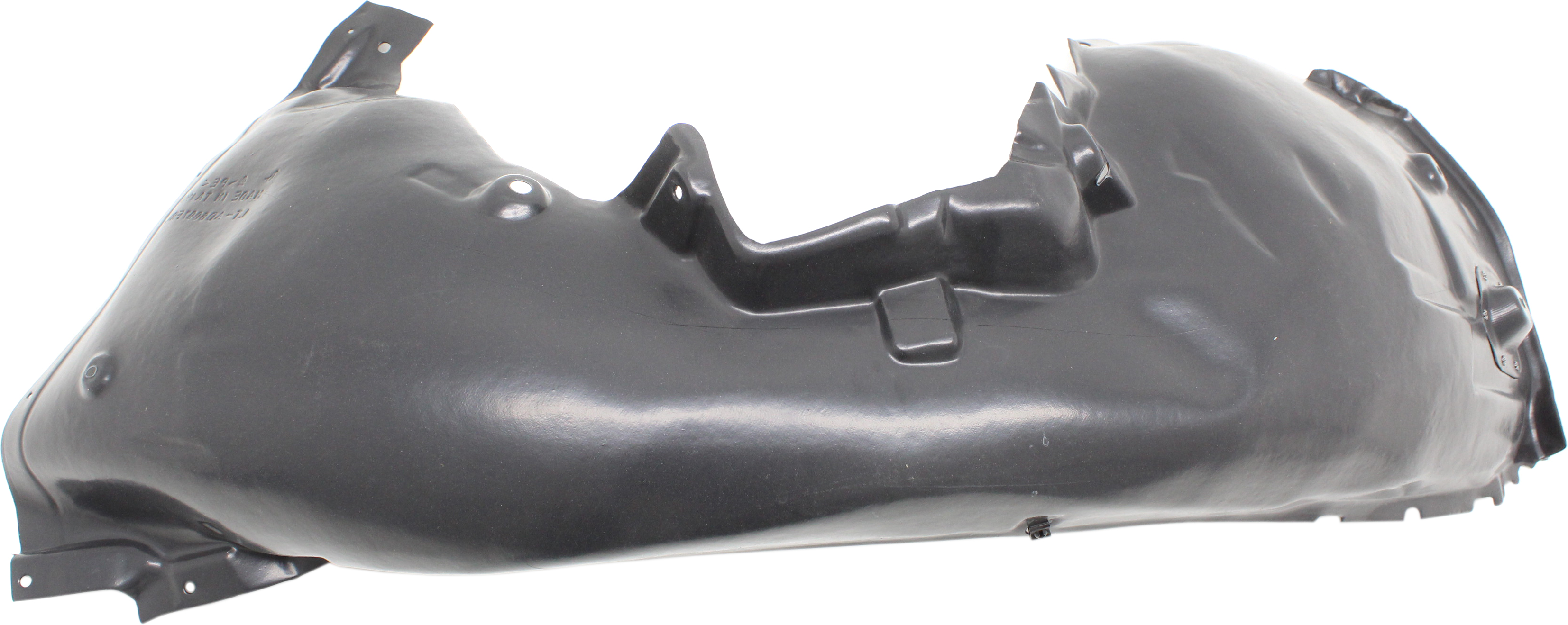 AM A4-17-19 FRONT FENDER LINER LH Rear Section SKU RA22210010 Partslink AU1248133 OEM 8W0821171A PFM