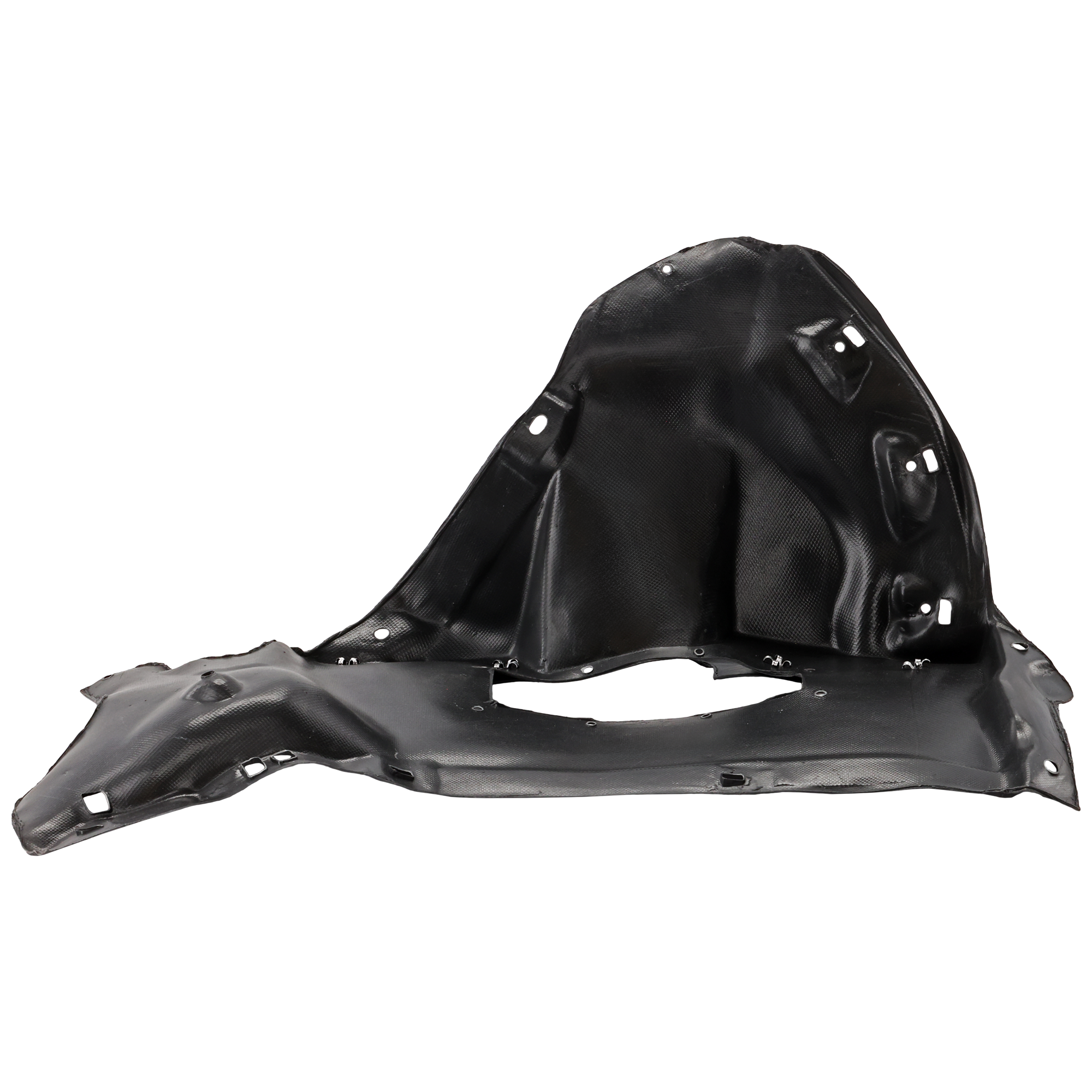 AM A4-17-18 FRONT FENDER LINER RH Front Section w S Line Pkg B9 Vacuum Form SKU RA22210011 Partslink AU1249135 OEM 8W0853888C PFM