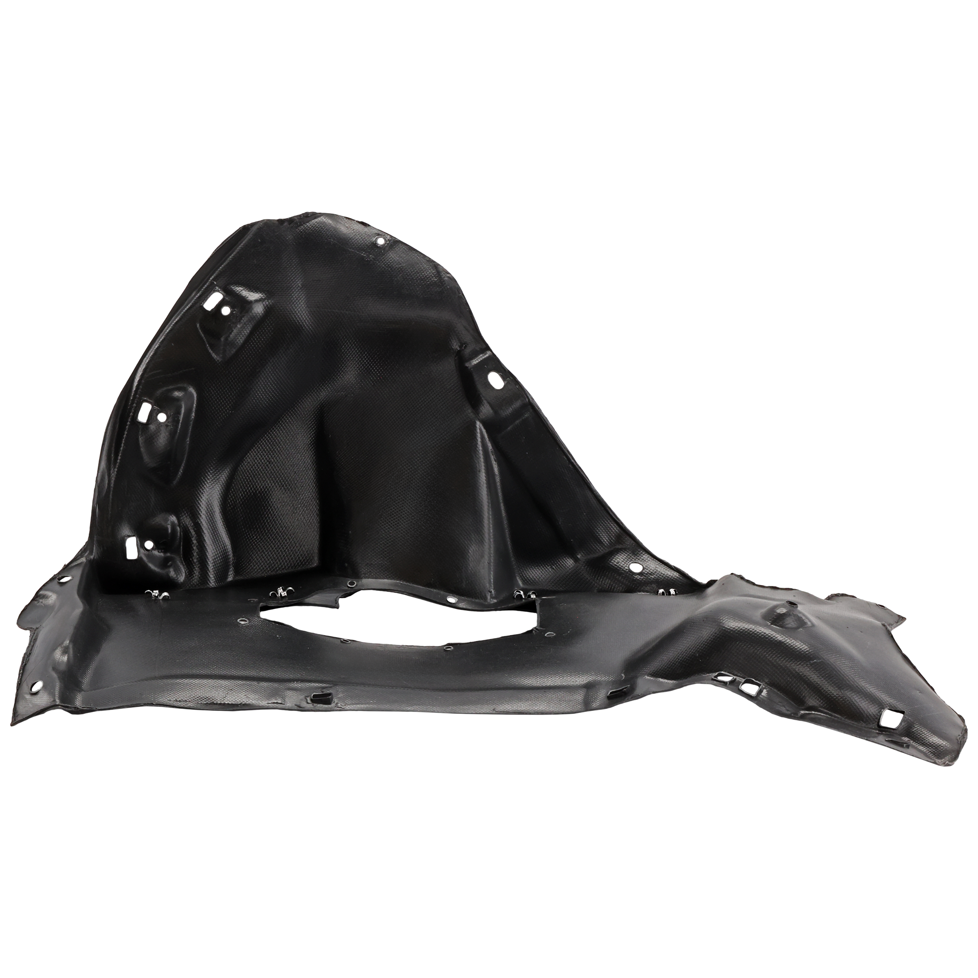 AM A4-17-18 FRONT FENDER LINER LH Front Section w S Line Pkg B9 Vacuum Form SKU RA22210012 Partslink AU1248135 OEM 8W0853887C PFM