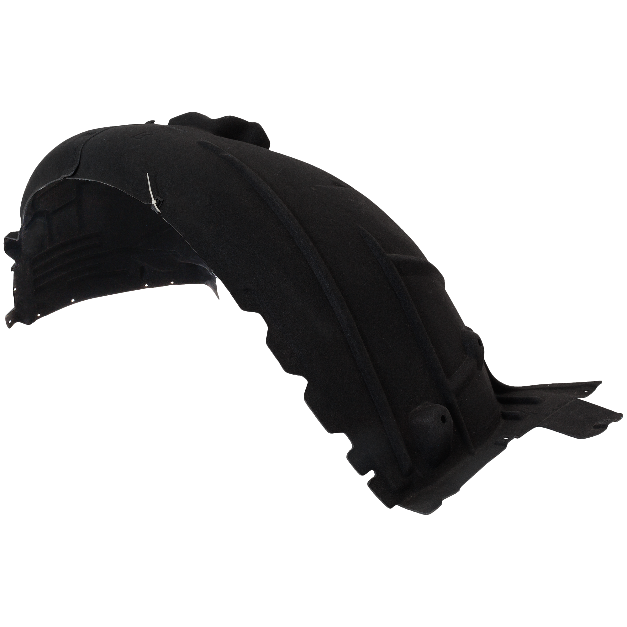 AM A6 QUATTRO 19-23 FRONT FENDER LINER LH Plastic Heated Form CAPA SKU RA22210046Q Partslink AU1248150C OEM 4K0821171M