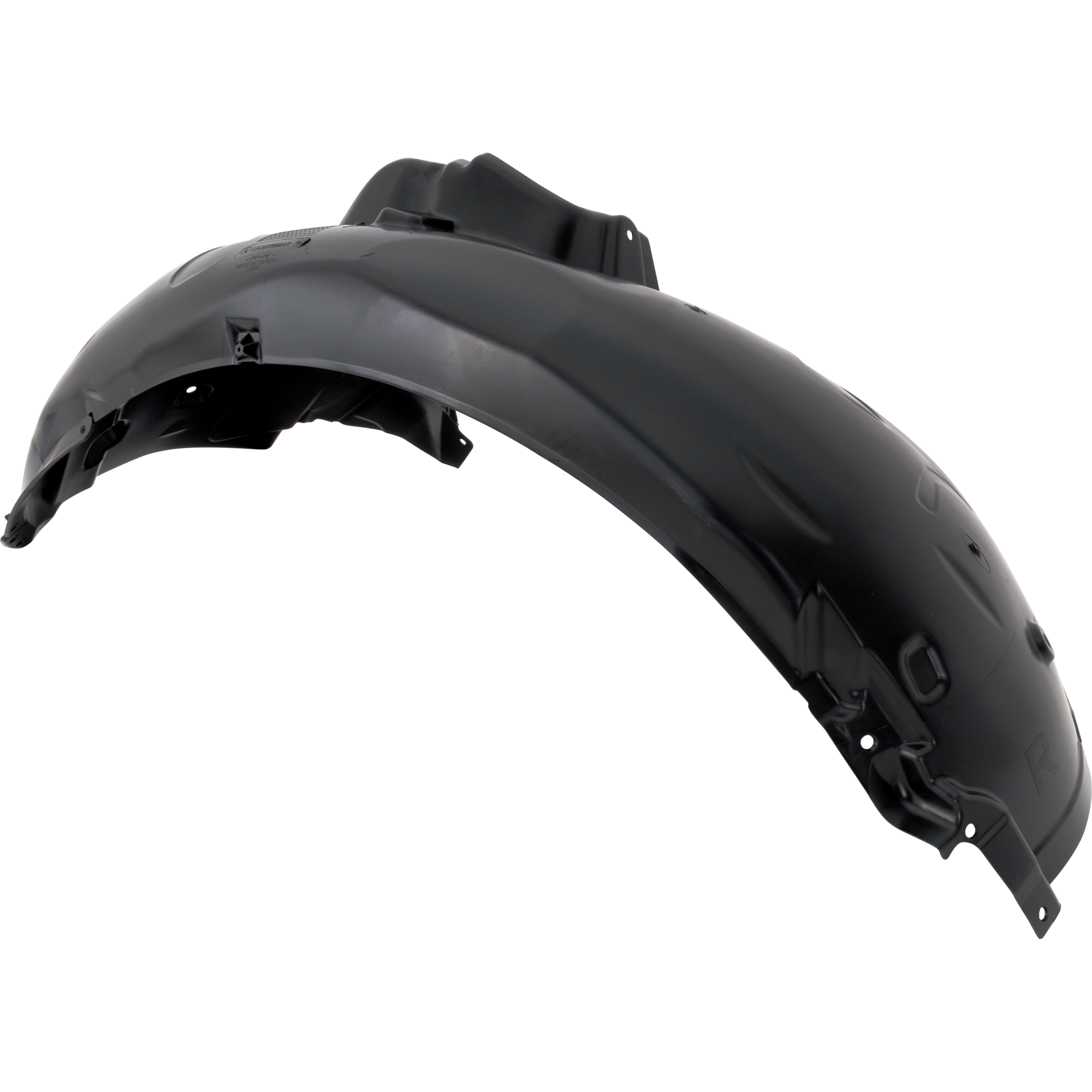 AM A4 S4-20-21 FRONT FENDER LINER RH Inner Panel Plastic Injection Form SKU RA22210047 Partslink AU1249151 OEM 8W0821172G