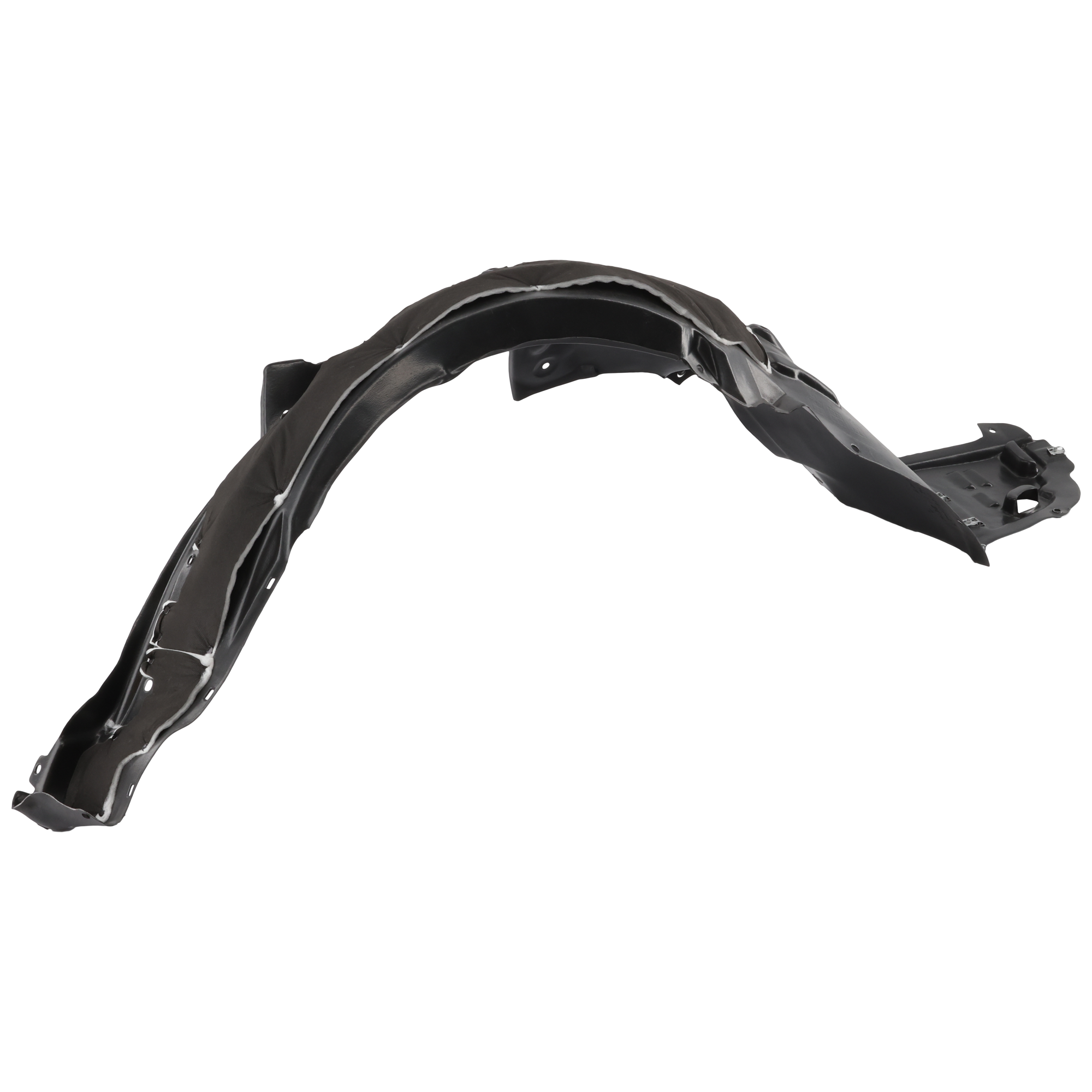 AM TLX 15-17 FRONT FENDER LINER RH Polypropylene Injection Form SKU RA22210065 Partslink AC1249137 OEM 74100TZ3A00