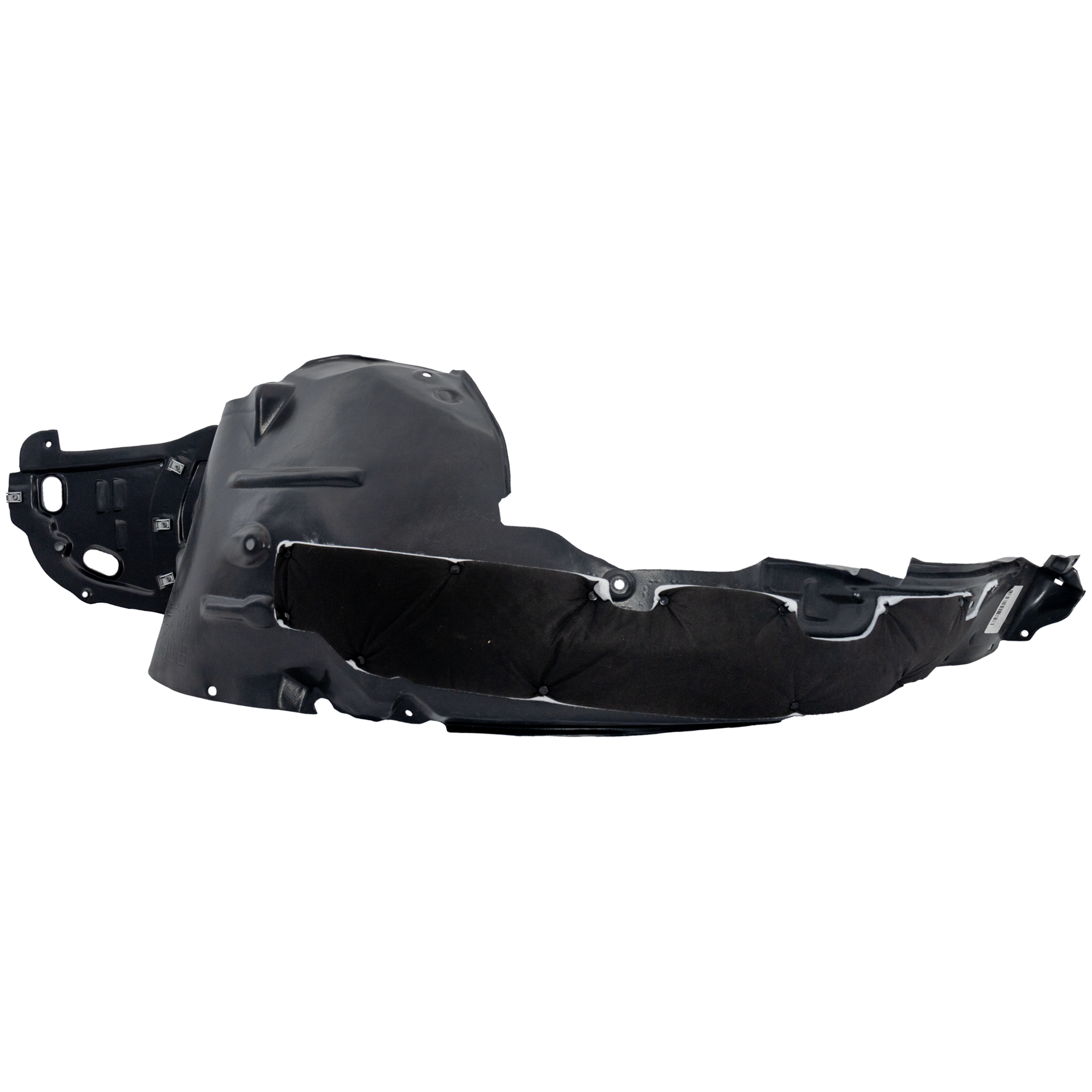 AM TLX 15-17 FRONT FENDER LINER LH Polypropylene Injection Form CAPA SKU RA22210066Q Partslink AC1248137C OEM 74150TZ3A00