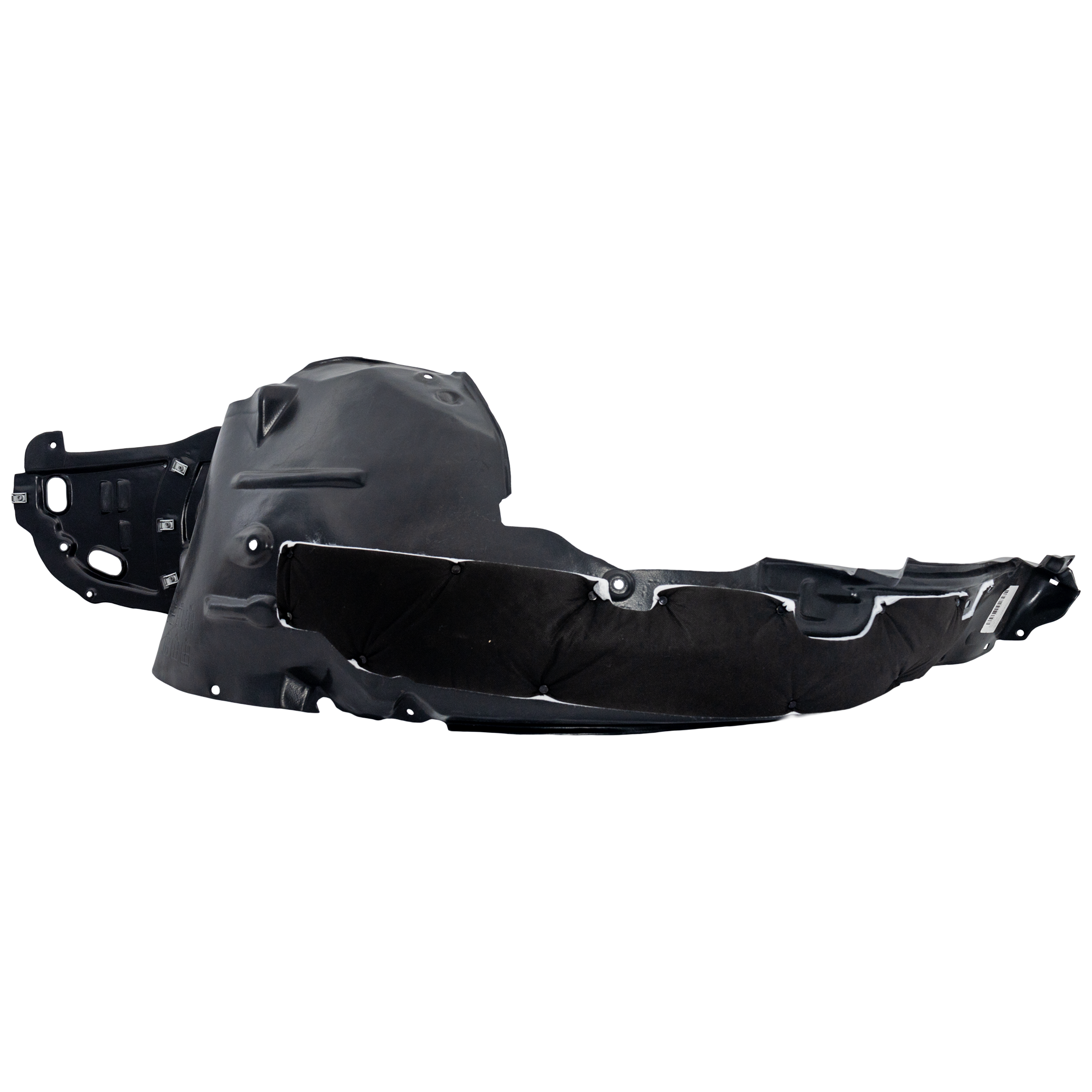 AM TLX 15-17 FRONT FENDER LINER LH Polypropylene Injection Form SKU RA22210066 Partslink AC1248137 OEM 74150TZ3A00