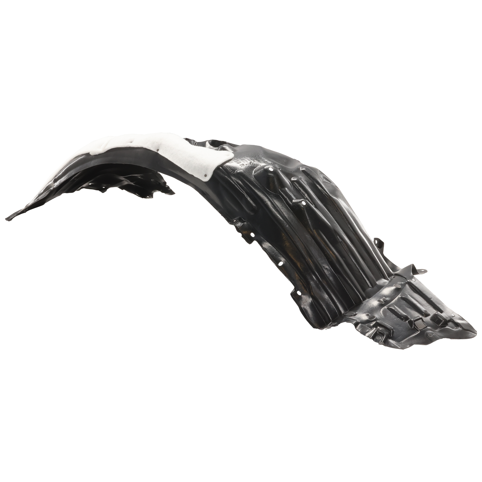 AM TLX 21-22 FRONT FENDER LINER RH Vacuum Form w Insulation Foam Base SH AWD Models w Advance and Platinum Elite Package Type S Model SKU RA22210075 Partslink AC1249143 OEM 74100TGVA21