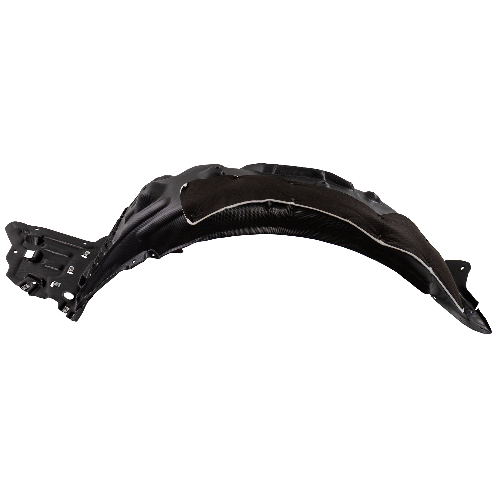 AM TLX 21-22 FRONT FENDER LINER RH Vacuum Form w Insulation Foam Type S Model SKU RA22210076-2 OEM 74150TGZA01