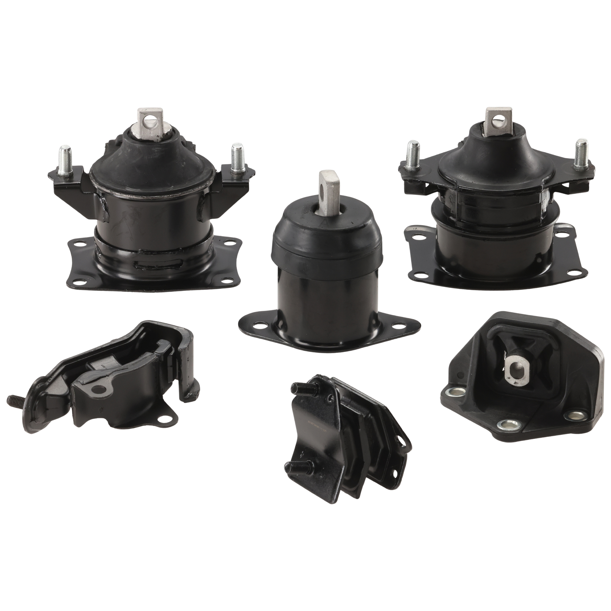 AM ACURA 04-08 ENGINE MOUNT KIT 3.2L 3.5L Eng. includes Motor Mount Front Front RH Rear and Transmission Mount LH Front LH Upper Rear LH Automatic Transmission SKU RA31150011 OEM 50850SDBA00-50870SDBA02-50830S