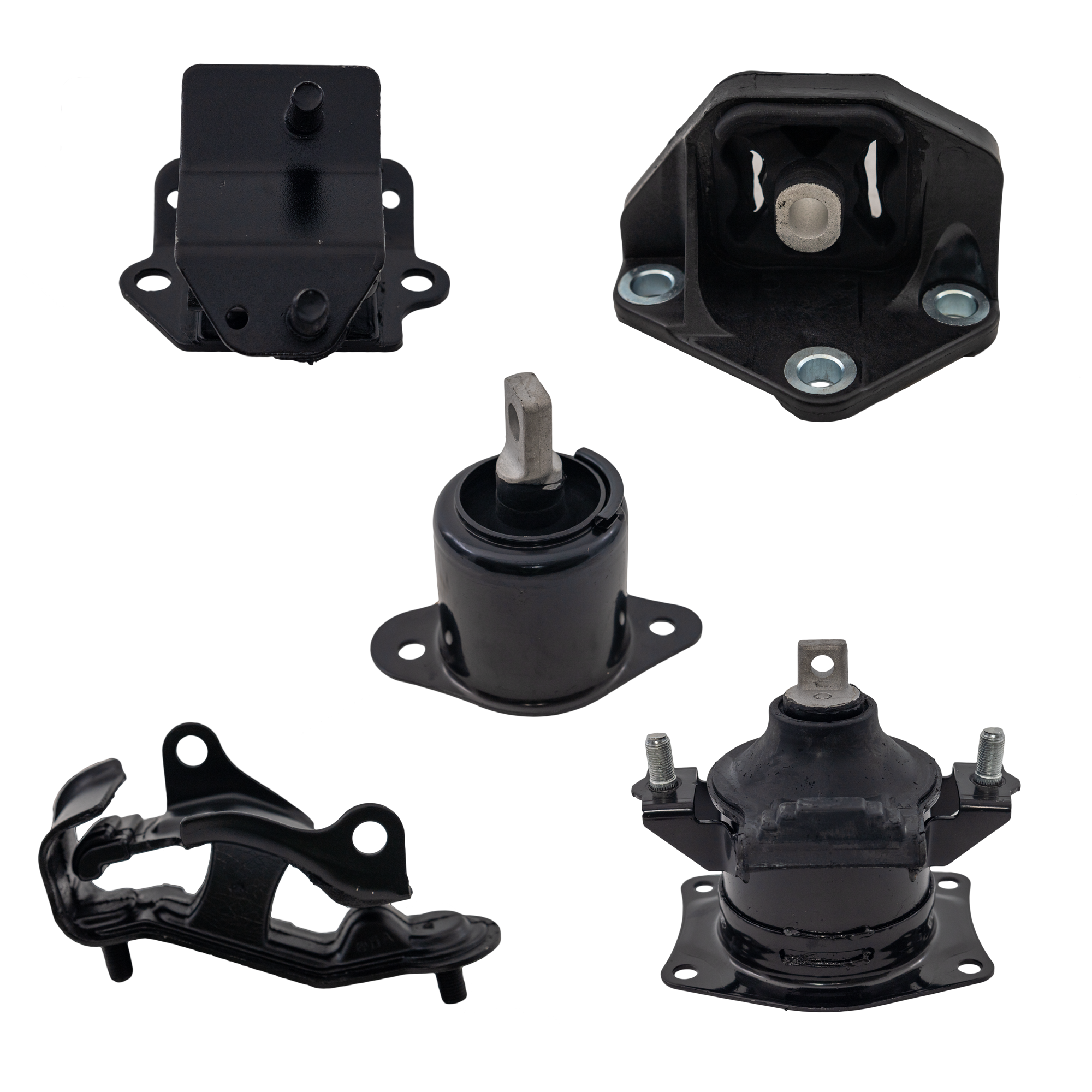 AM TL 04-06 ENGINE MOUNT KIT 3.2L Eng. includes Motor Mount Front Front RH Lower Rear and Transmission Mount Front Front Upper Rear Automatic Transmission SKU RA31150015 OEM 50850SDBA00-50870SDBA02-50830S
