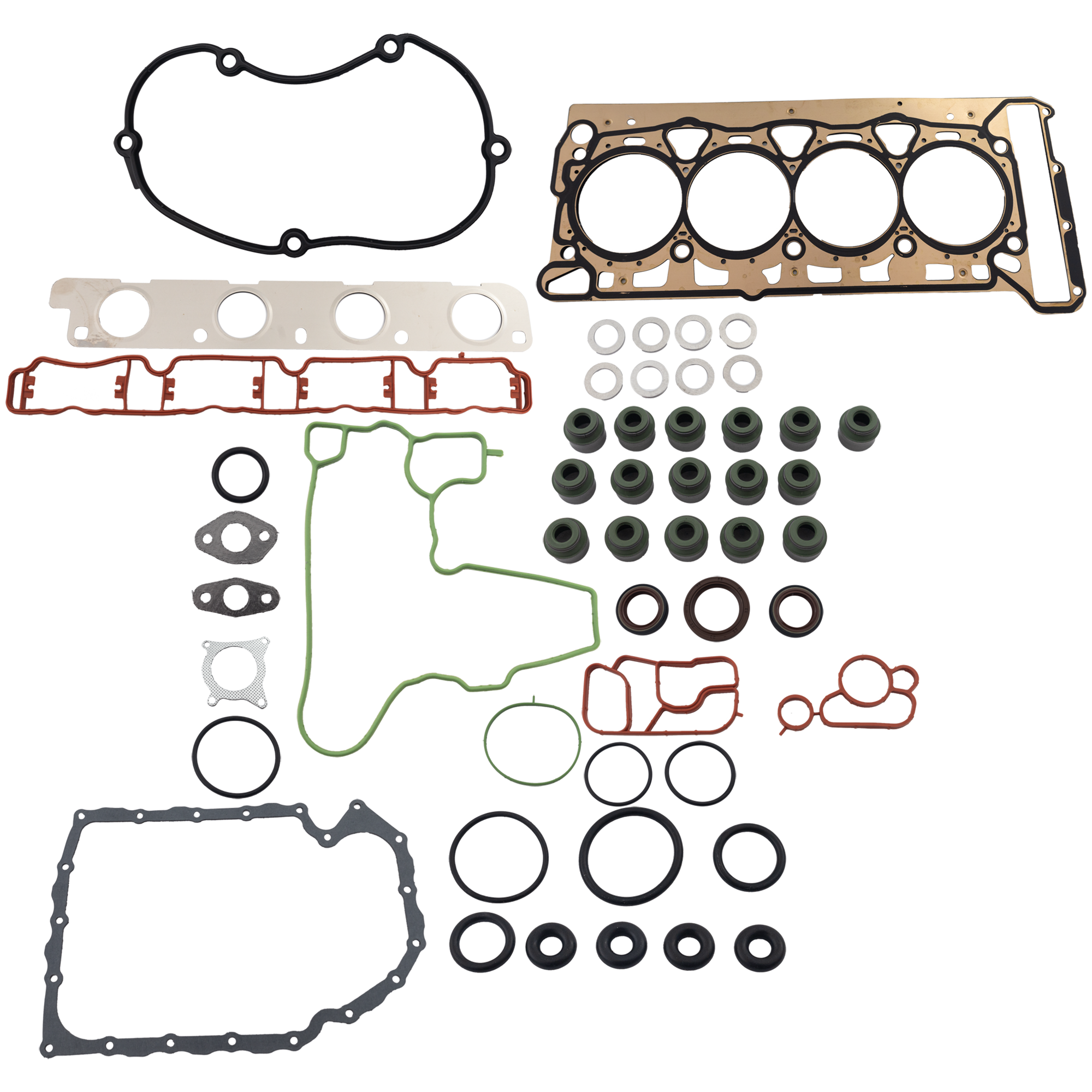 AM A3-08-13 EOS 08-15 ENGINE GASKET SET 2.0L Eng. SKU RA31260002