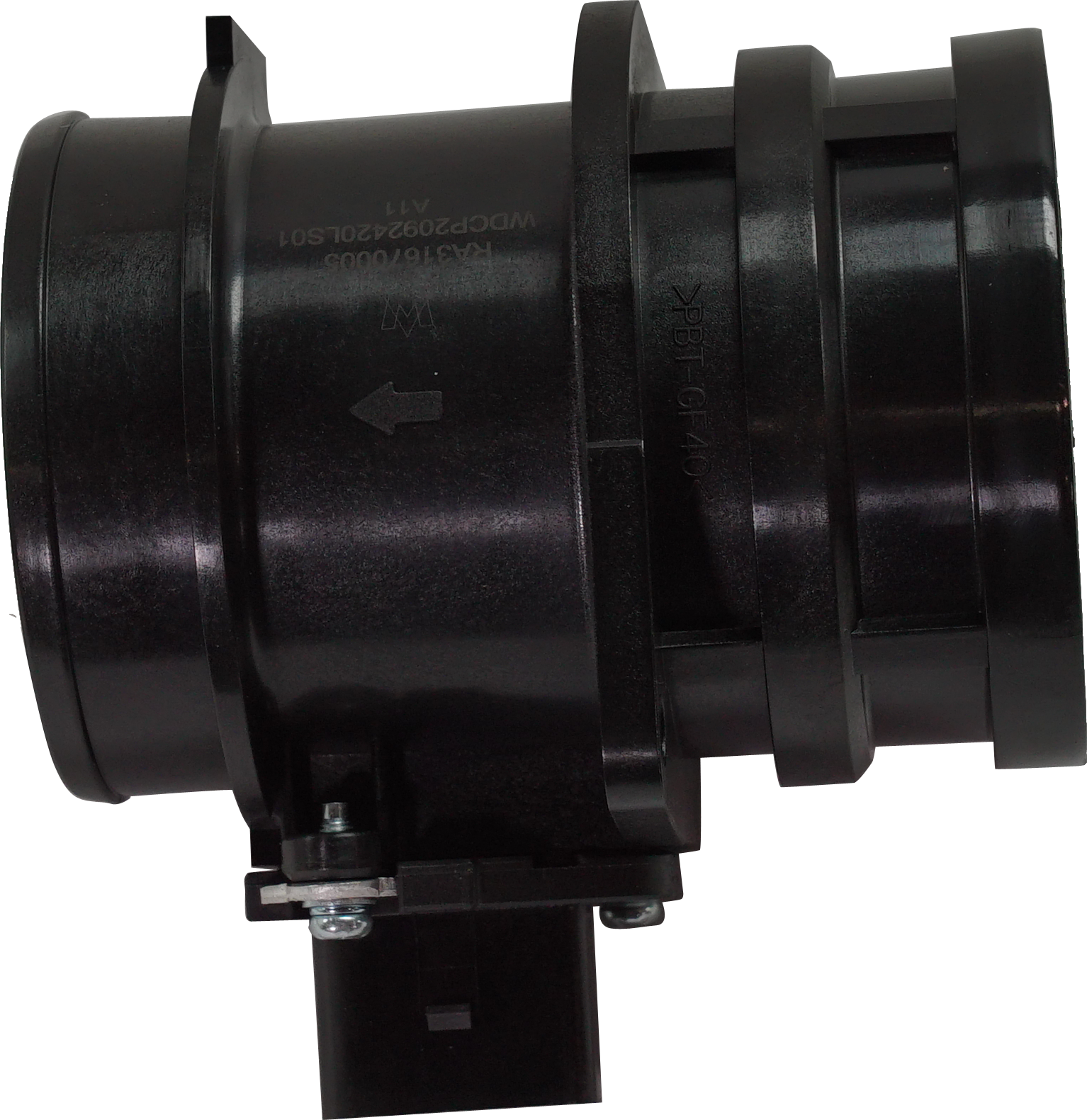 AM A4 QUATTRO 05-09 GOLF 13-13 MASS AIR FLOW SENSOR Sensor with Housing 2.0L Eng. SKU RA31670005 OEM 06D906461