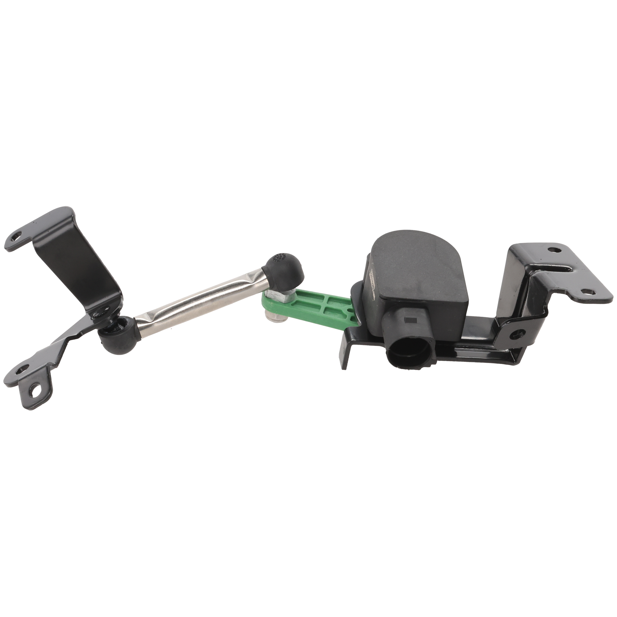 AM A3-09-13 TT 08-09 REAR SUSPENSION RIDE HEIGHT SENSOR LH FWD 4 Terminal Pins w o Directional Beam Headlamp Black Plastic SKU RA32850018 OEM 8J0941307A