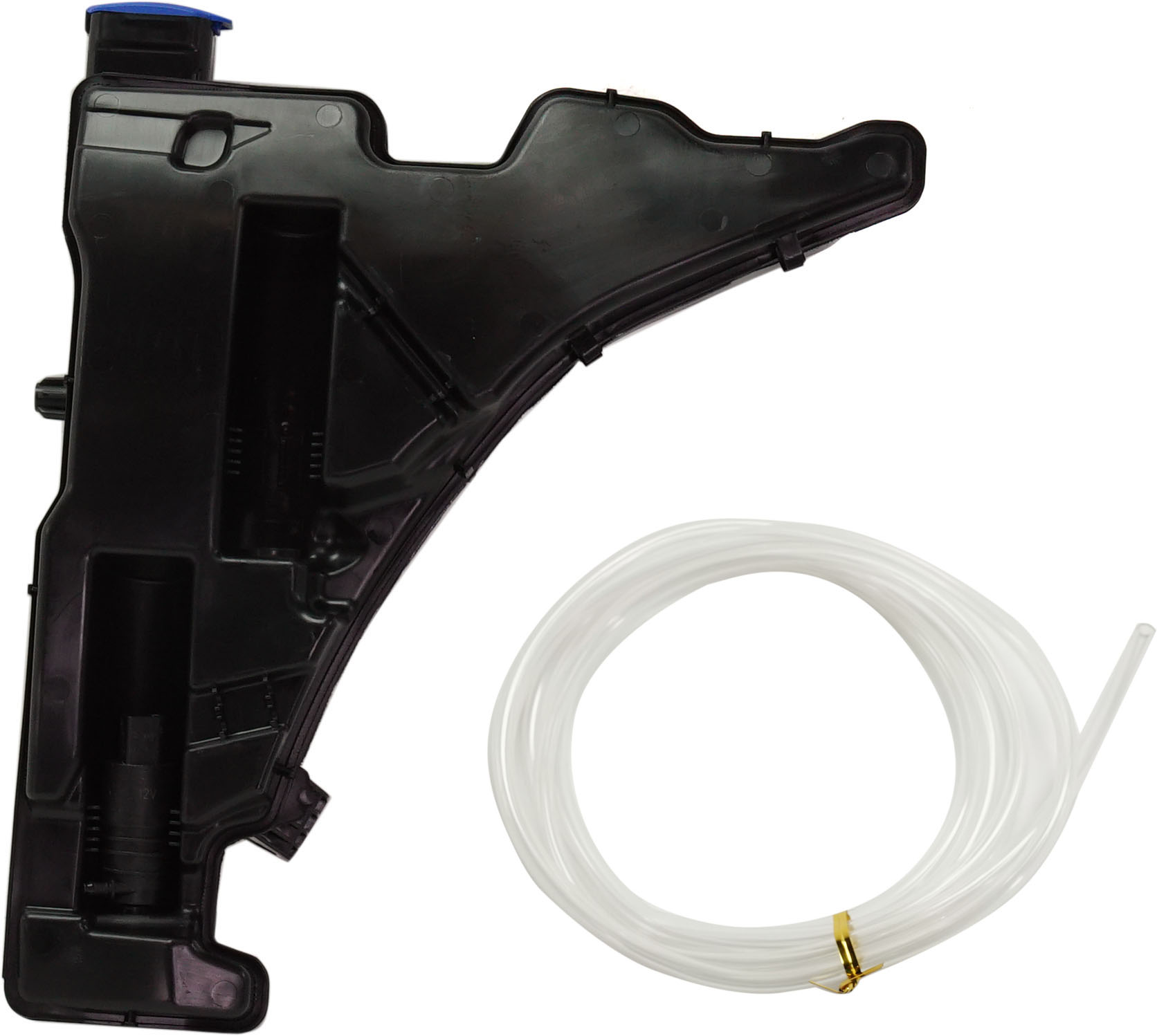 AM A4 ALLROAD 17-21 S4-18-24 WASHER RESERVOIR w Cap Pump and Sensor Single Outlet Pump SKU RA37050002 Partslink AU1288101 OEM 8W0955453K PFM