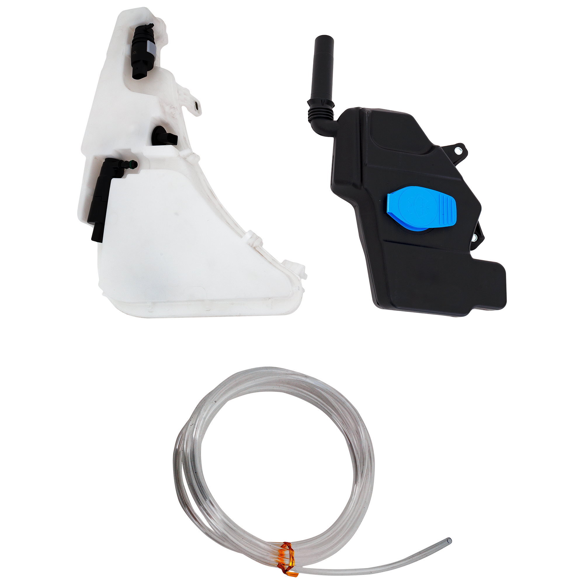 AM A6 S6-16-18 WASHER RESERVOIR Assembly w Inlet Cap Pump Sensor Headlight Washer Includes RS7 Models SKU RA37050008 Partslink AU1288109 OEM 4G8955453F PFM
