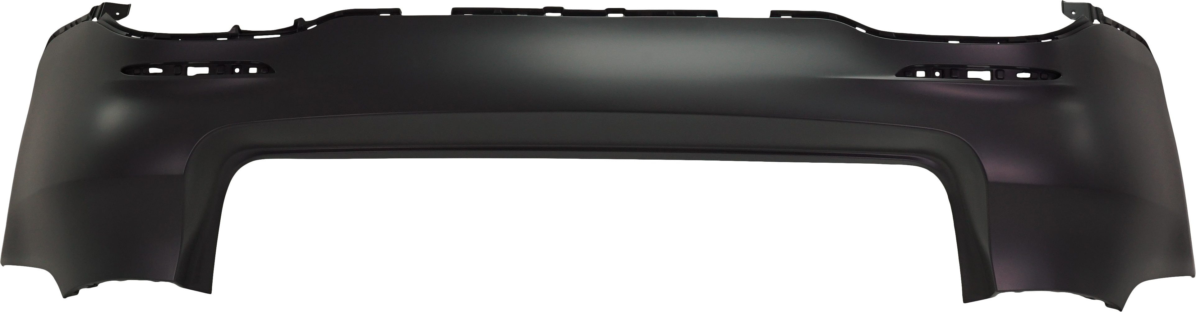AM GLC300 GLC43 AMG GLC63 AMG 16-19 REAR BUMPER COVER Primed GLC300 w AMG Body Styling w o Active Park Assist Sensor Holes SKU RA76010013P Partslink MB1114110 OEM 25388515019999