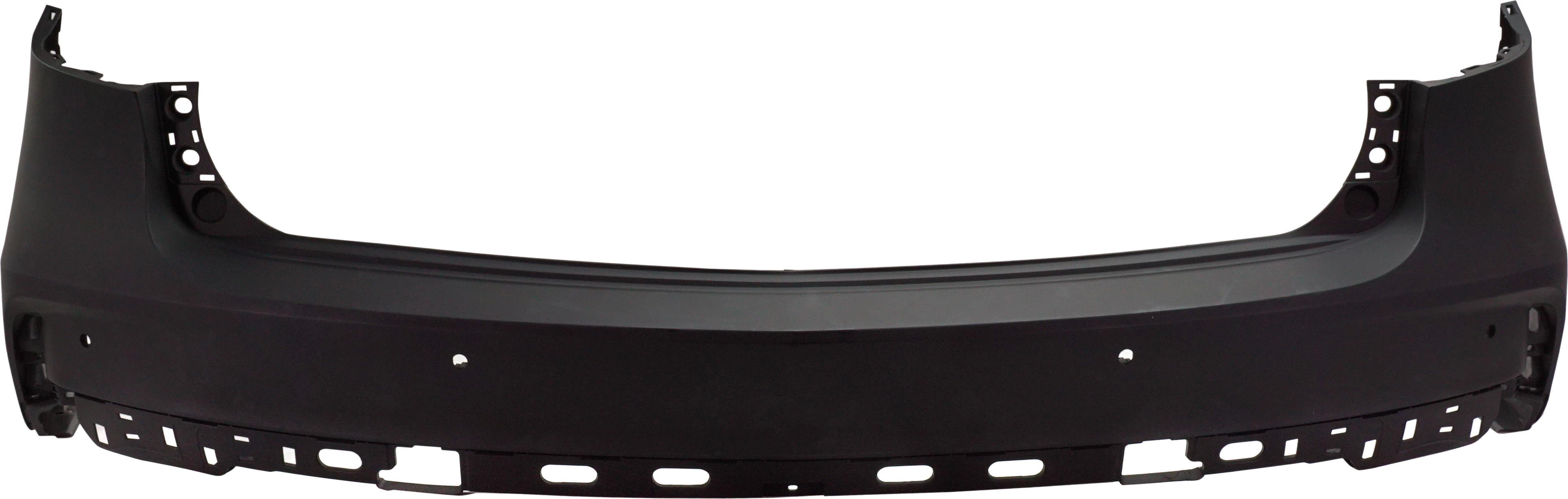 AM MDX 17-18 REAR BUMPER COVER Upper Primed w Parking Aid Sensor Holes CAPA SKU RA76010023PQ Partslink AC1100179C OEM 04715TZ5A60ZZ 04715TZ5A00ZZ