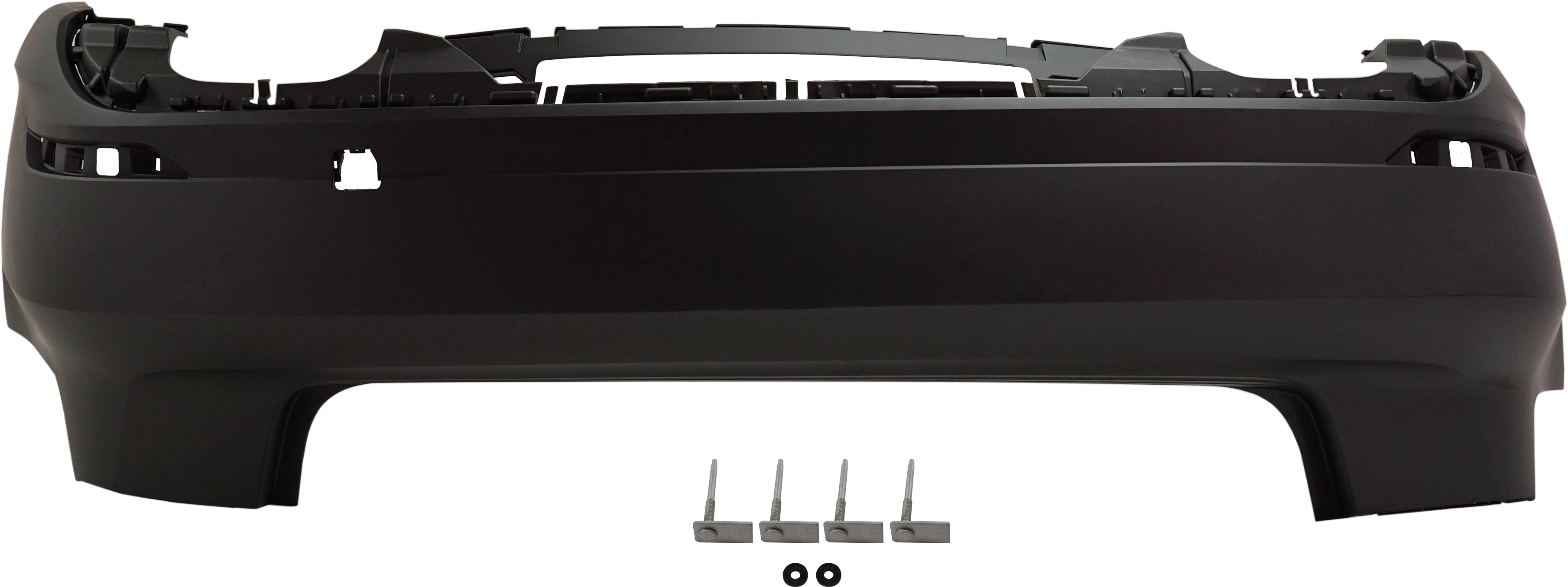 AM A3-17-20 REAR BUMPER COVER Primed Convertible w o S Line Pkg Sedan w o Parking Aid Sensor Holes SKU RA76010025P Partslink AU1100244 OEM 8V5807067FGRU