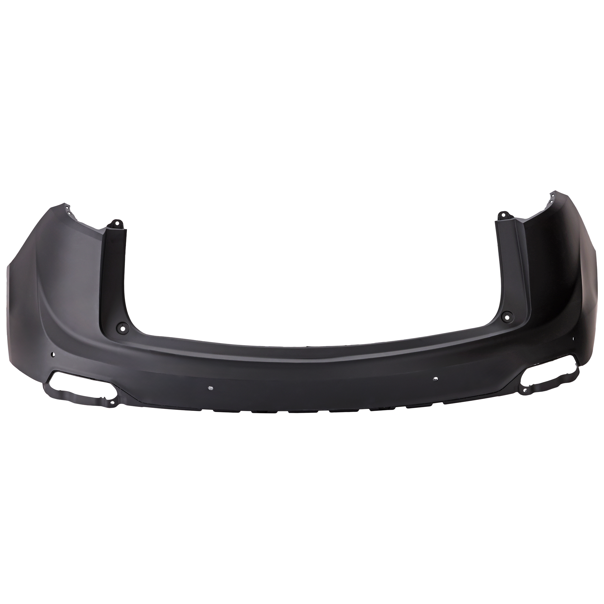 AM RDX 19-21 REAR BUMPER COVER Upper Primed w Parking Aid Sensor Holes CAPA SKU RA76010035PQ Partslink AC1114104C OEM 04715TJBA80ZZ