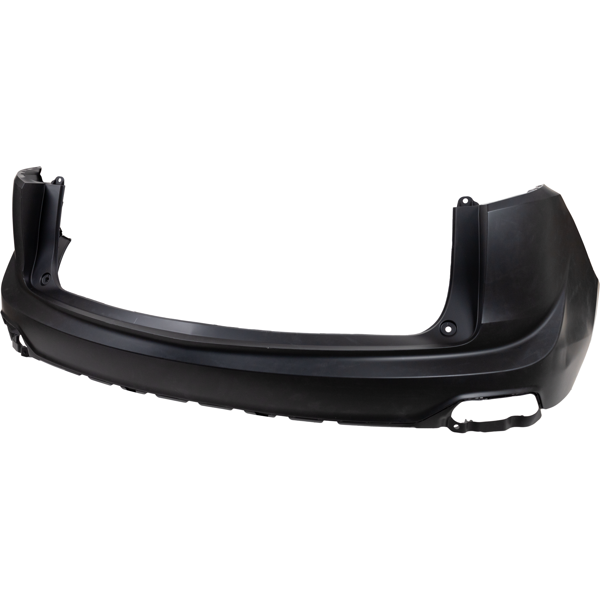 AM RDX 19-21 REAR BUMPER COVER Upper Primed w o Parking Aid Sensor Holes CAPA SKU RA76010036PQ Partslink AC1114103C OEM 04715TJBA90ZZ
