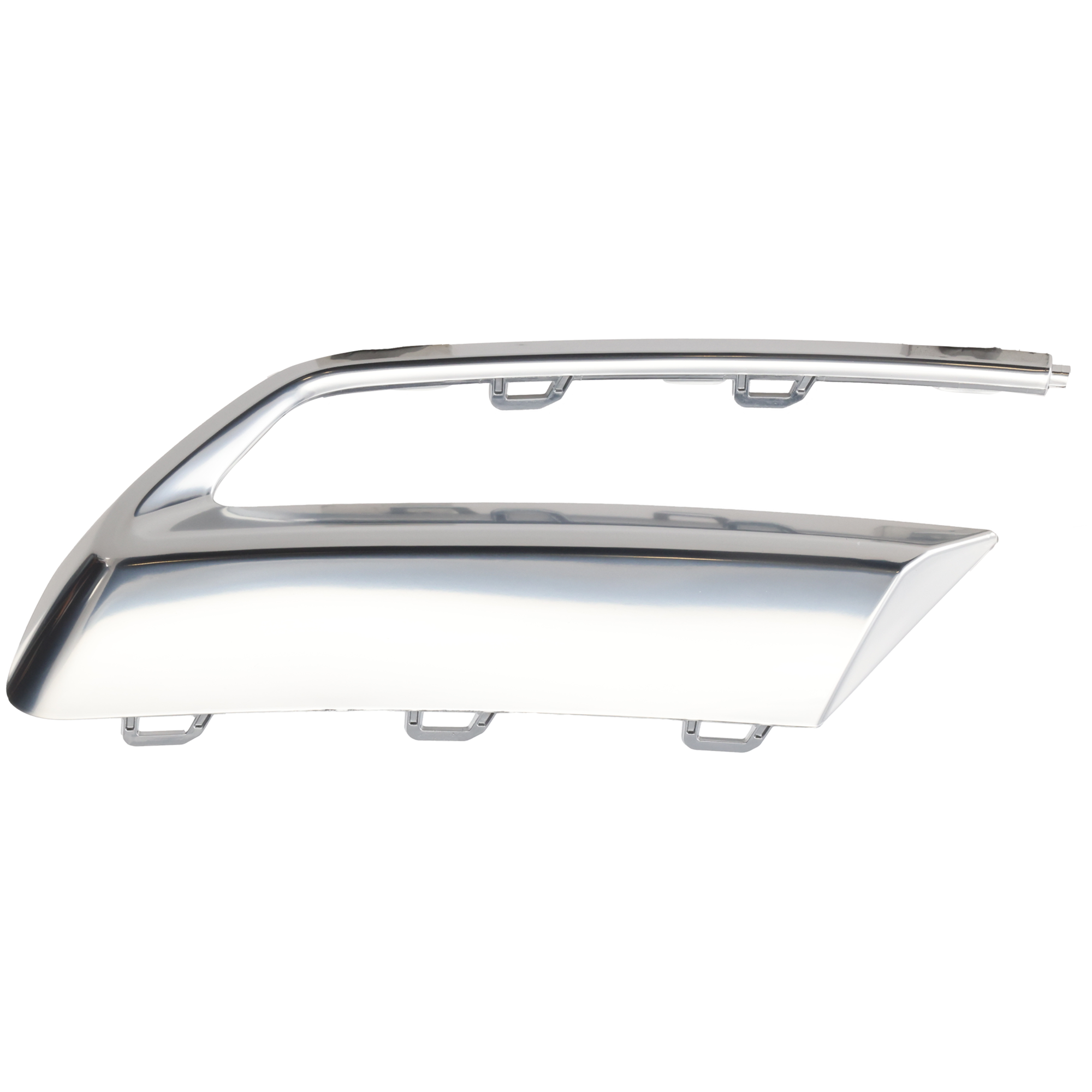 AM Q5-21-23 REAR BUMPER MOLDING LH Spoiler Trim Chrome w o S Line Package SKU RA76350018 Partslink AU1146102 OEM 80A8530533Q7