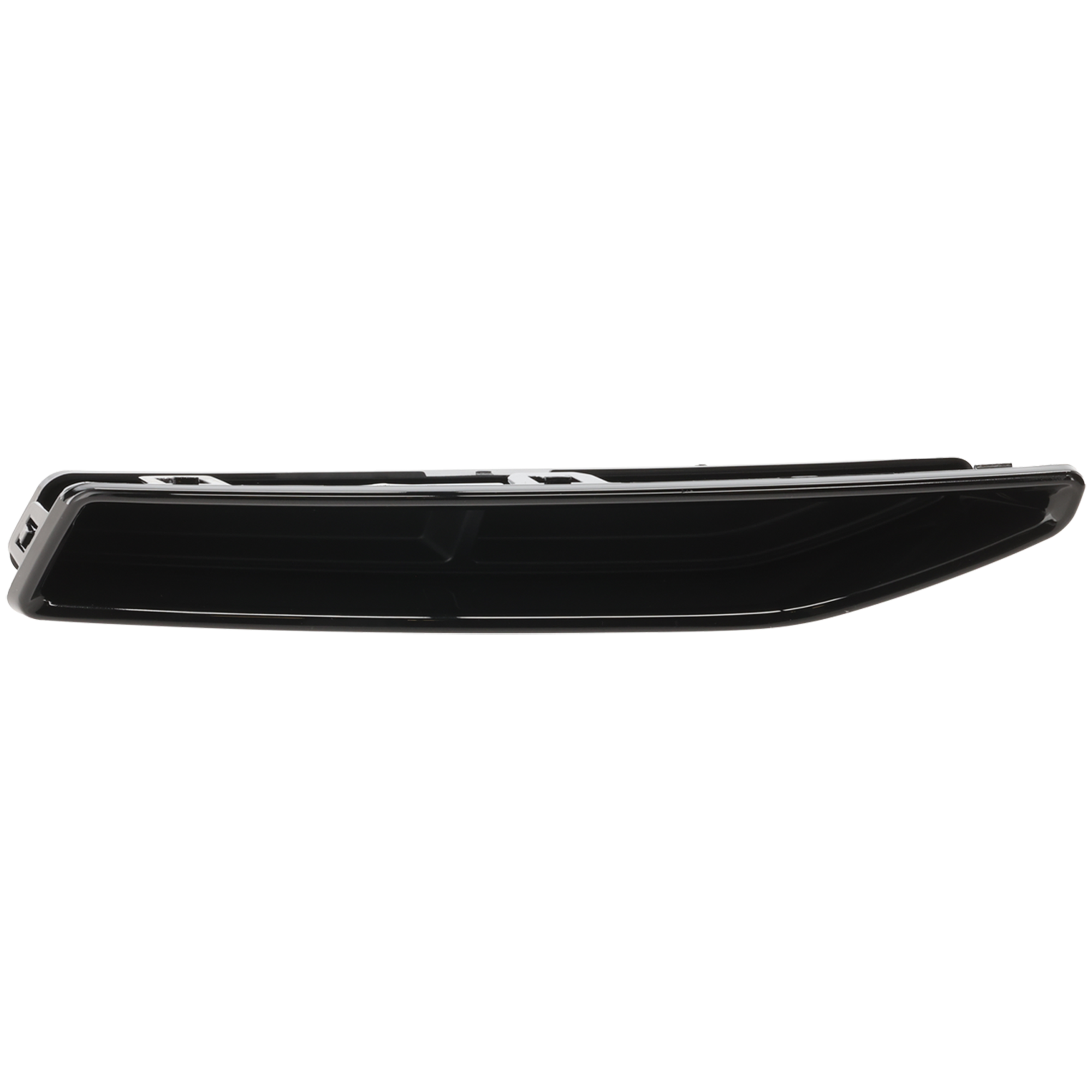 AM Q3-19-23 REAR BUMPER MOLDING LH Diffuser Gloss Black w o S Line Package SKU RA76350022 Partslink AU1146104 OEM 83A807763T94