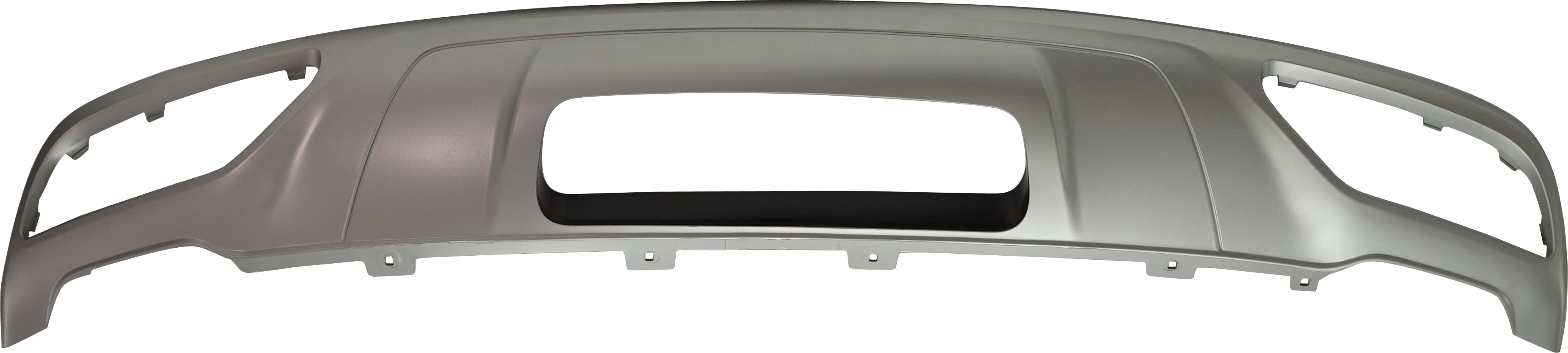 AM Q5-18-20 REAR LOWER VALANCE Painted Silver Gray w Trailer Hitch SKU RA76430006 Partslink AU1195112 OEM 80A807434CTB2
