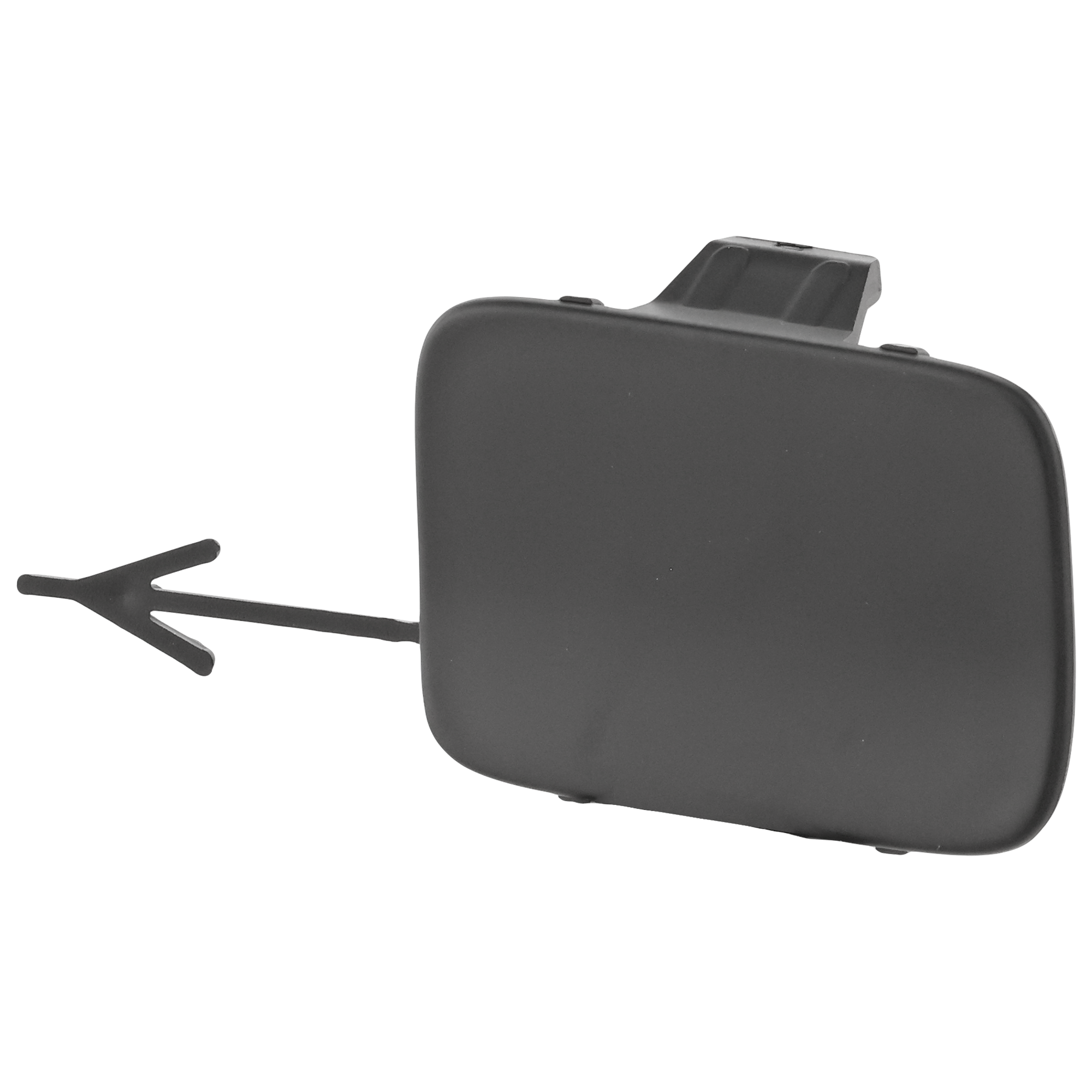 AM Q7-17-19 REAR BUMPER TOW HOOK COVER RH Primed w o S Line Package SKU RA76690007 Partslink AU1129107 OEM 4M0807442AGRU