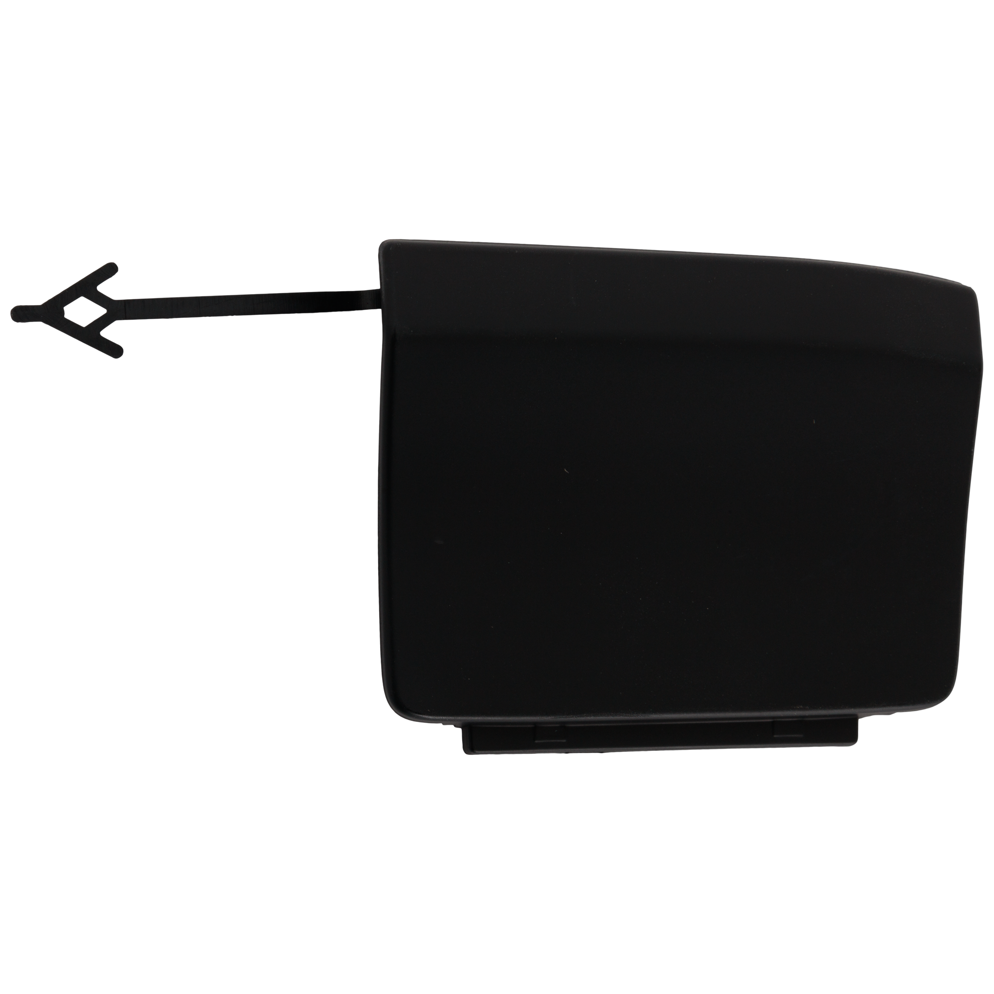 AM SQ5 Q5-21-23 REAR BUMPER TOW HOOK COVER LH Primed Plastic SKU RA76690010 Partslink AU1129110 OEM 80A807441DGRU