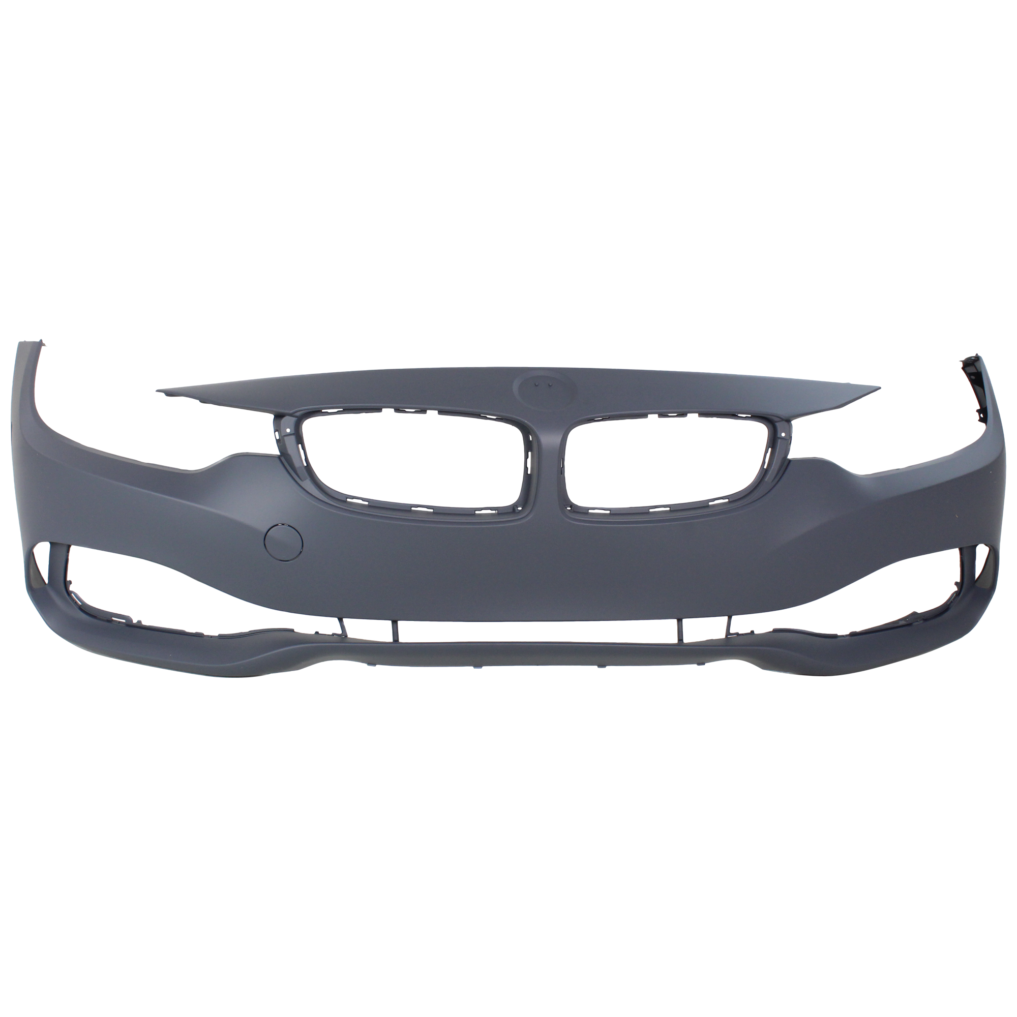 AM 4 SERIES 14-20 FRONT BUMPER COVER Primed w o M Sport Pkg 14-19 Convertible Hatchback Coupe w o HLW Holes and PDC Sensor Holes SKU RB01030007P Partslink BM1000331 OEM 51117363276
