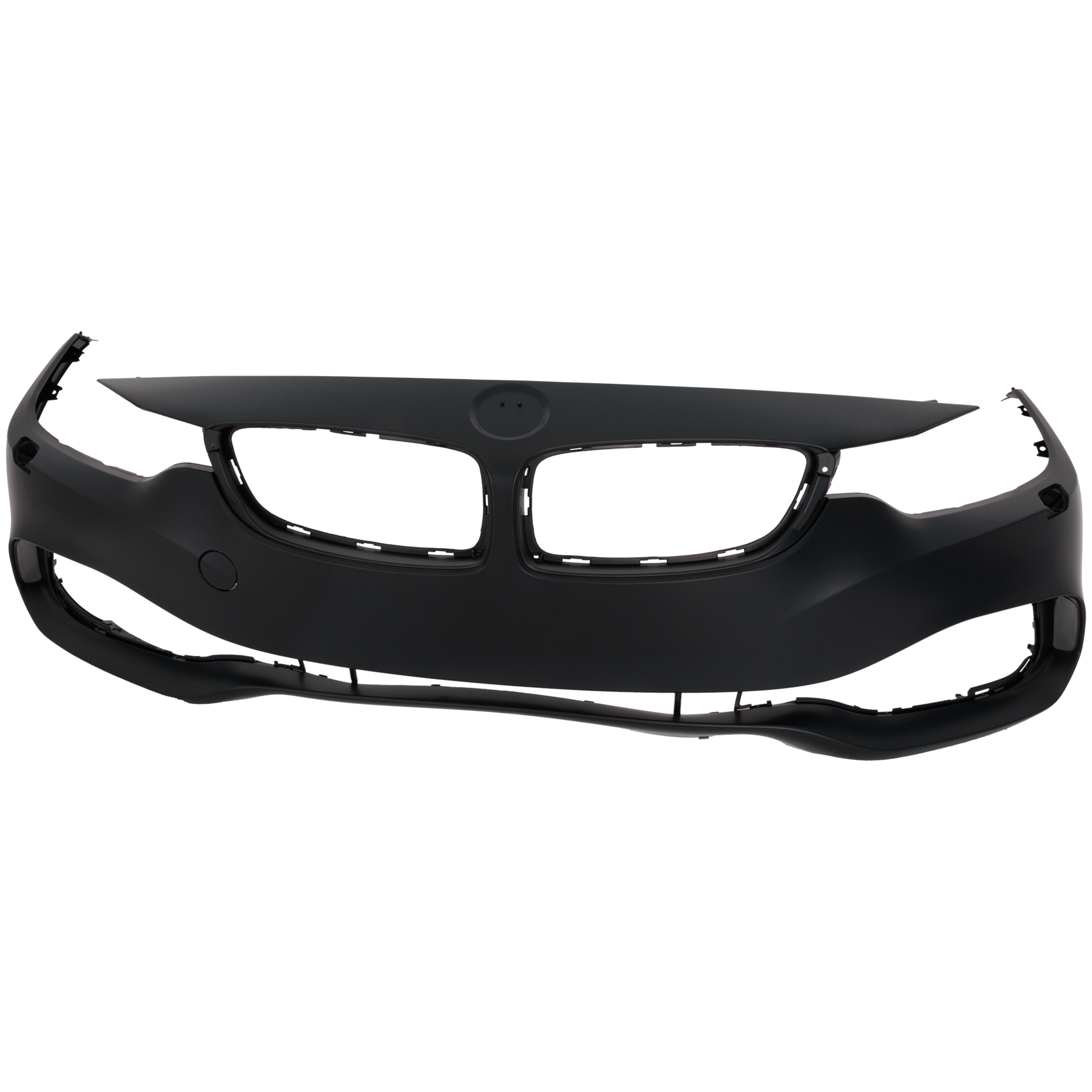 AM 4 SERIES 14-20 FRONT BUMPER COVER Primed w o M Sport Pkg 14-19 Convertible Hatchback Coupe w HLW Holes w o PDC Sensor Holes CAPA SKU RB01030009PQ Partslink BM1000389C OEM 51117363284