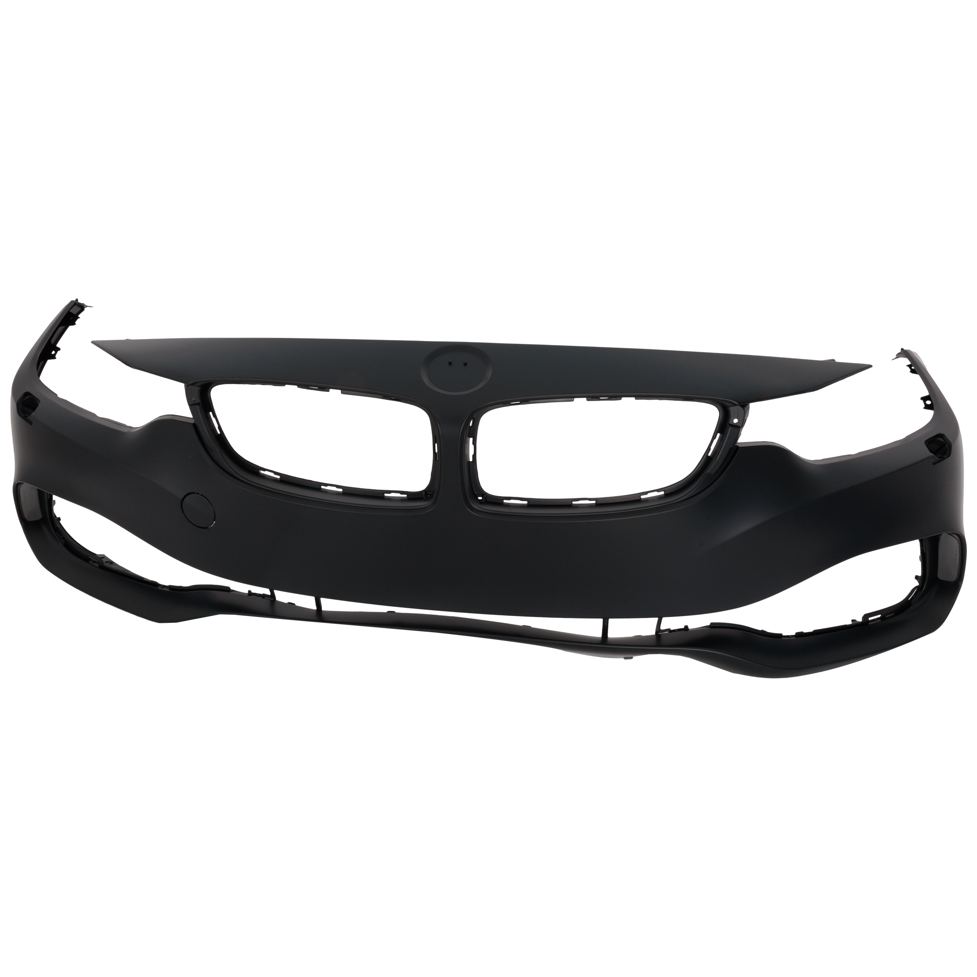 AM 4 SERIES 14-20 FRONT BUMPER COVER Primed w o M Sport Pkg 14-19 Convertible Hatchback Coupe w HLW Holes w o PDC Sensor Holes SKU RB01030009P Partslink BM1000389 OEM 51117363284