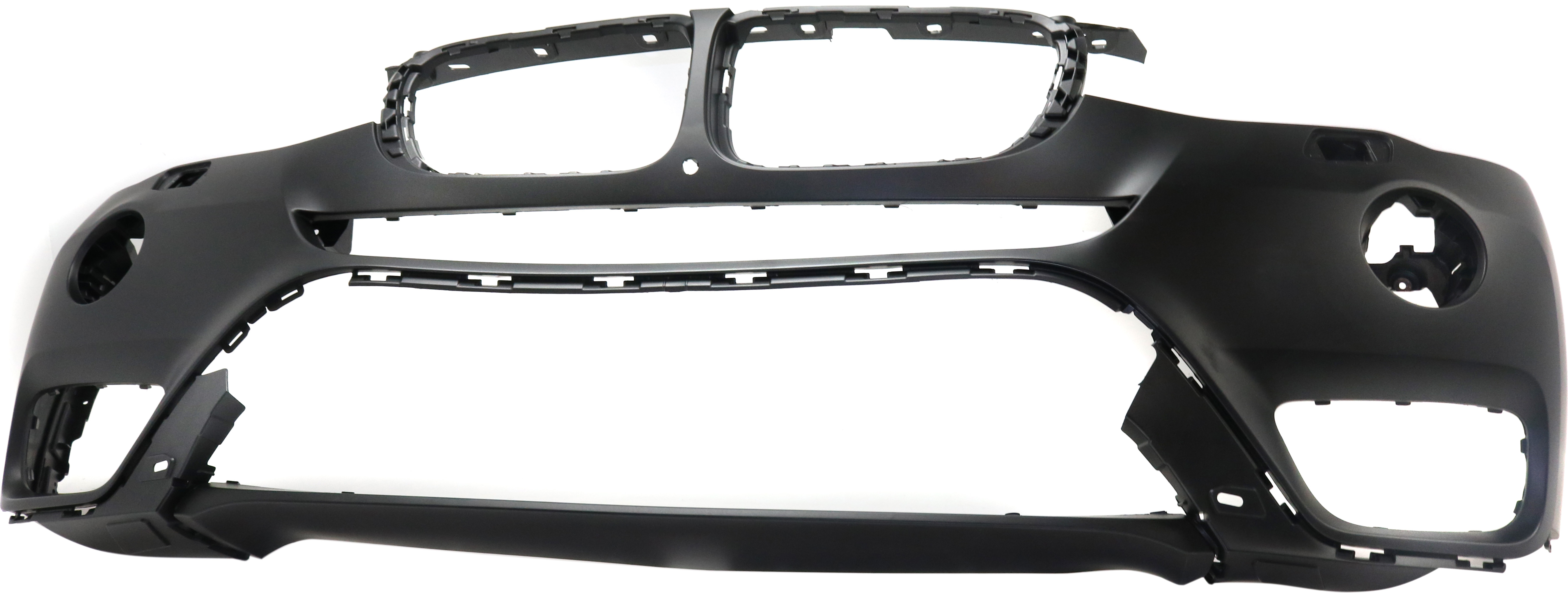 AM X3-15-17 FRONT BUMPER COVER Primed w o M Package w o Fog Light and Park Assist Sensor Holes w Surround View SKU RB01030017P Partslink BM1000348 OEM 51117389900