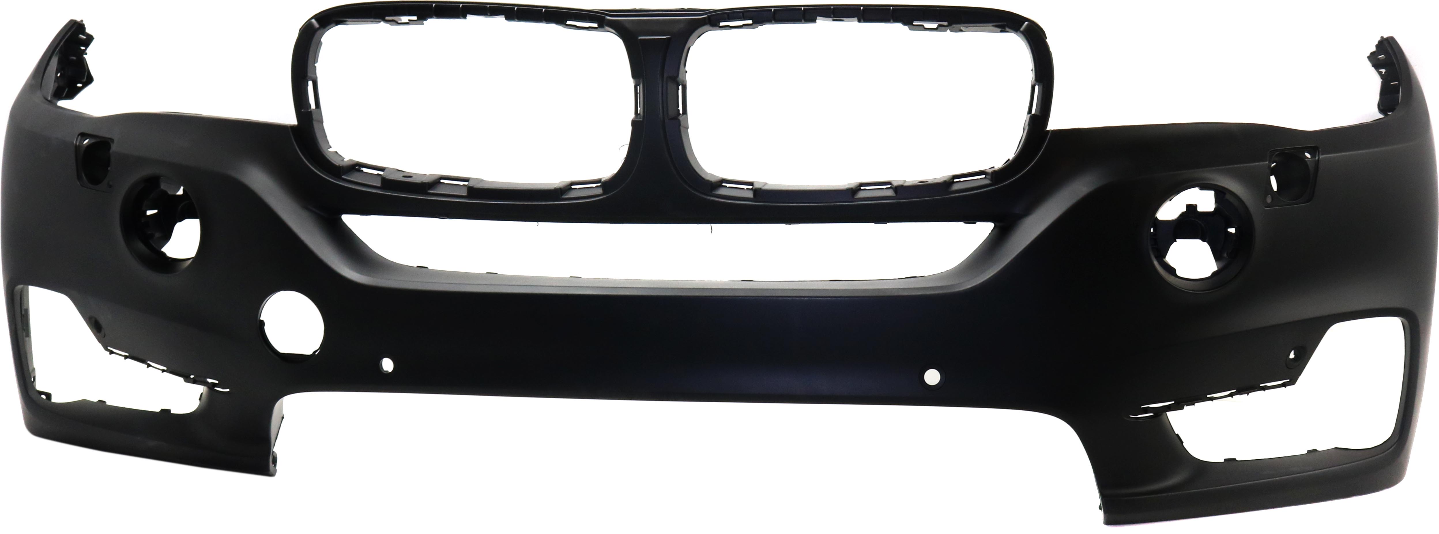 AM X5-14-18 FRONT BUMPER COVER Prmd w o M Sport Pkg w HLW and IPAS Holes w o Night Vision Surround View CAPA SKU RB01030018PQ Partslink BM1000400C OEM 51117379415