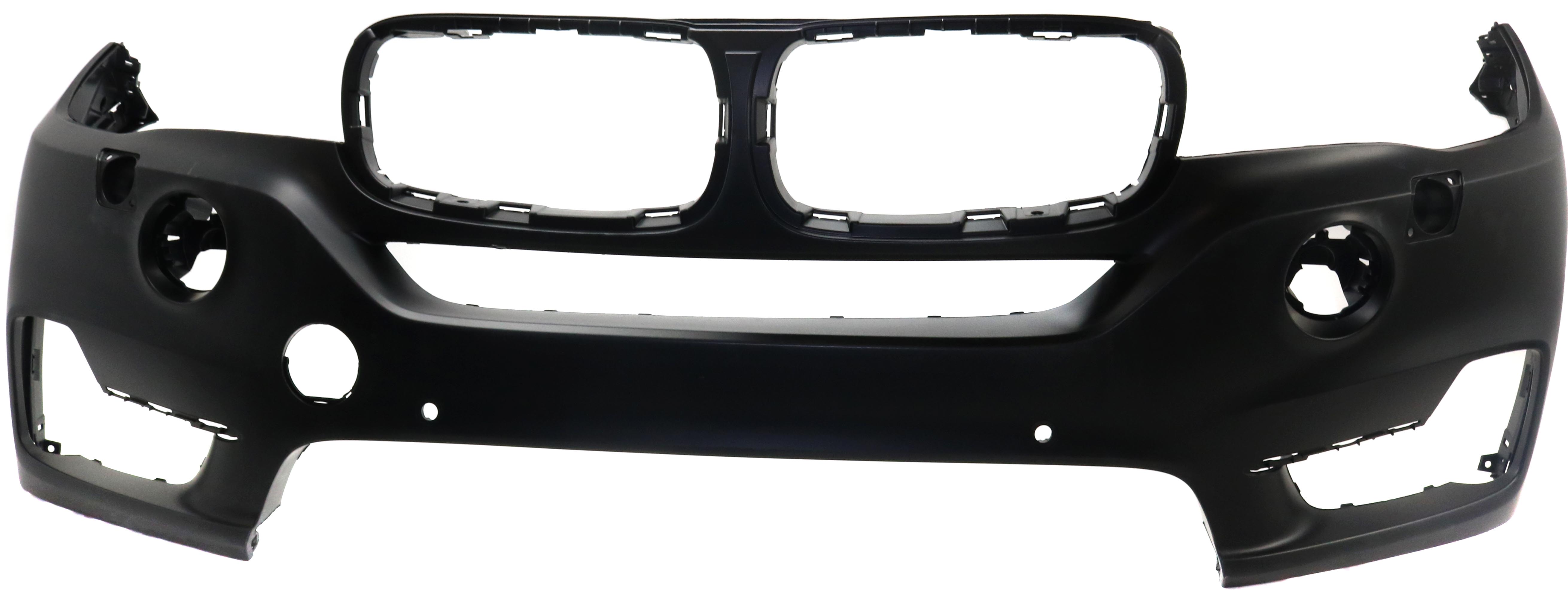 AM X5-14-18 FRONT BUMPER COVER Prmd w o M Sport Pkg w HLW Holes w o IPAS Holes Night Vision Surround View CAPA SKU RB01030020PQ Partslink BM1000333C OEM 51117378600