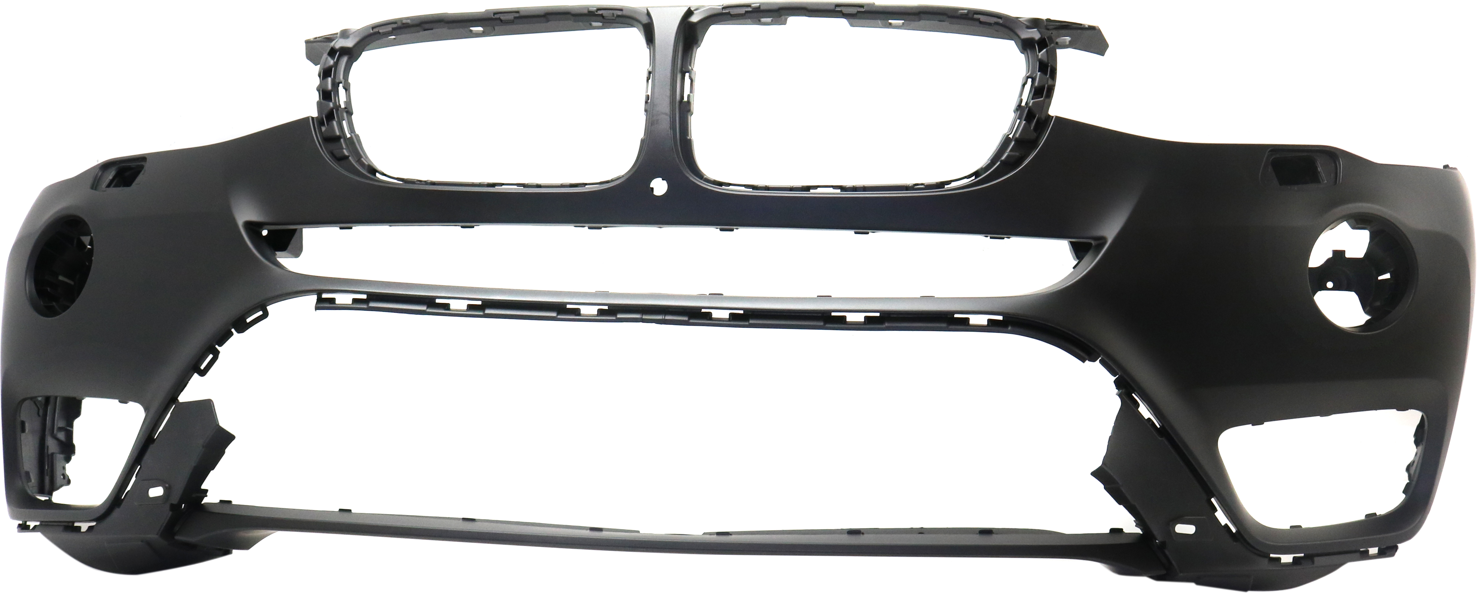 AM X3-15-17 FRONT BUMPER COVER Primed w o M Package w o Fog Light Holes w Surround View and Park Assist Sensor Holes SKU RB01030028P Partslink BM1000350 OEM 51117389902