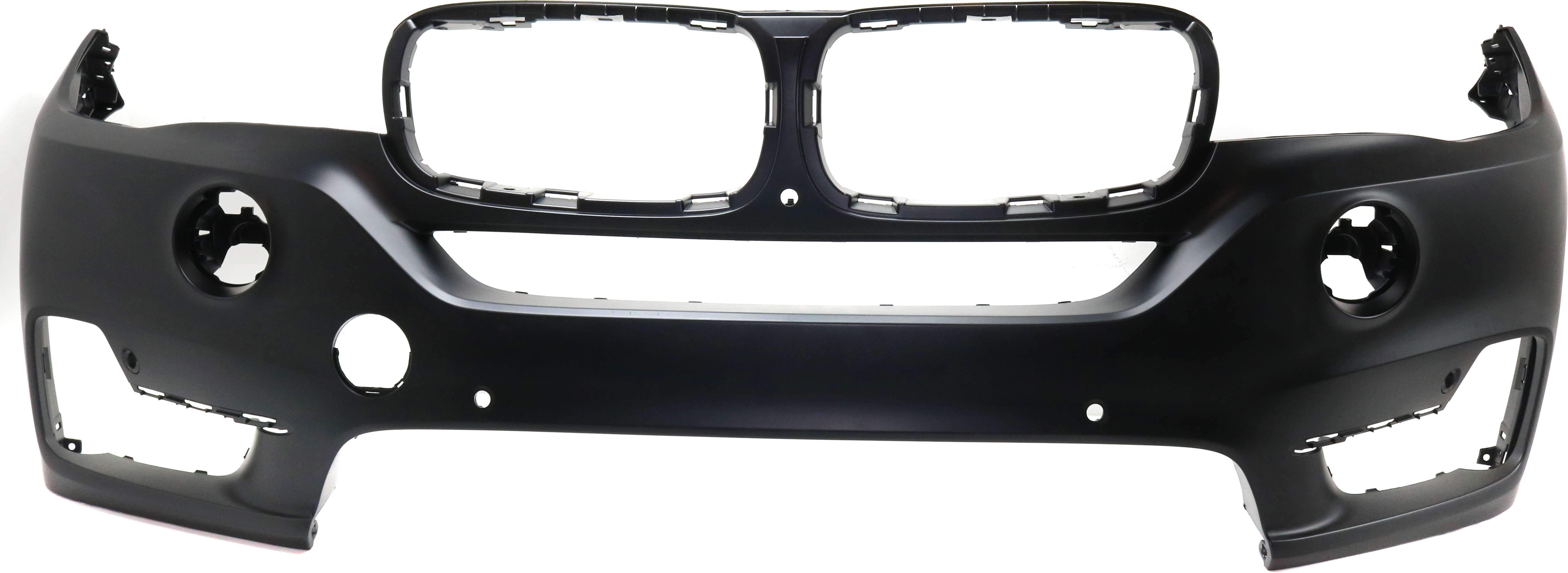 AM X5-14-18 FRONT BUMPER COVER Prmd w o M Sport Pkg w o HLW Led FL Holes Night Vision w IPAS Holes Surround View SKU RB01030039P Partslink BM1000395 OEM 51117378616