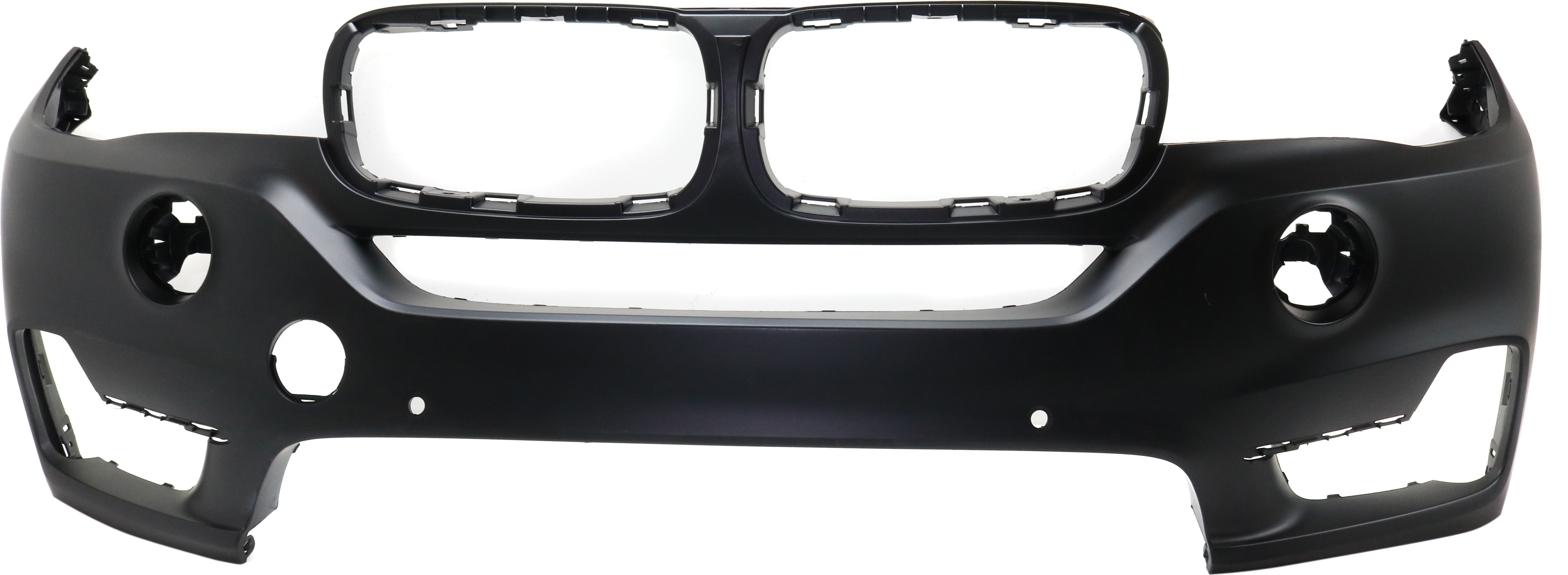 AM X5-14-18 FRONT BUMPER COVER Prmd w o M Sport Pkg w o IPAS HLW LED FL Holes Night Vision Surround View SKU RB01030040P Partslink BM1000392 OEM 51117378596