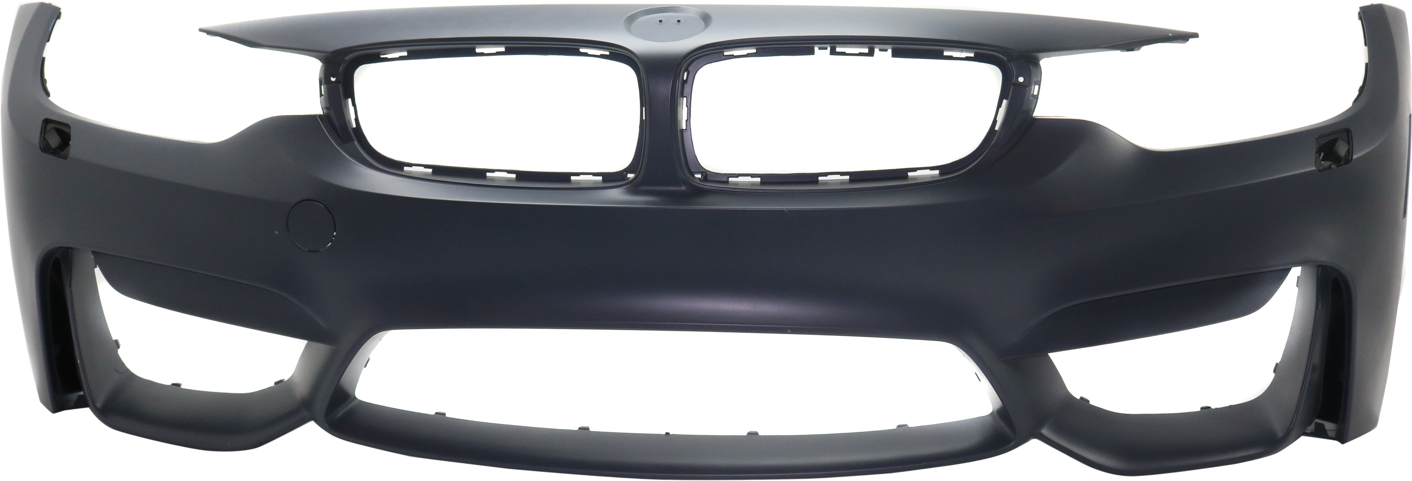 AM M3-15-18 M4-15-20 FRONT BUMPER COVER Primed w Headlight Washer Holes CAPA SKU RB01030052PQ Partslink BM1000409C OEM 51118058824