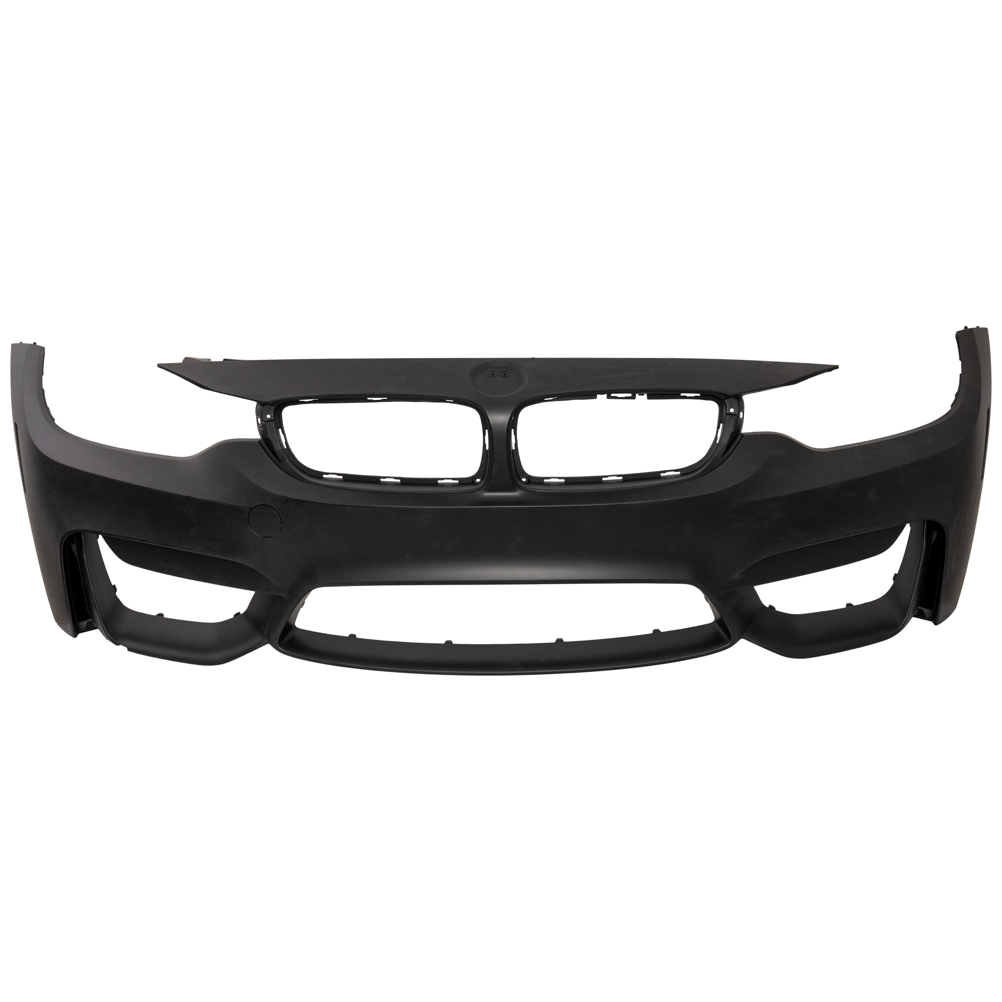 AM M3-15-18 M4-15-20 FRONT BUMPER COVER Primed w o Headlight Washer Holes CAPA SKU RB01030053PQ Partslink BM1000408C OEM 51118058822
