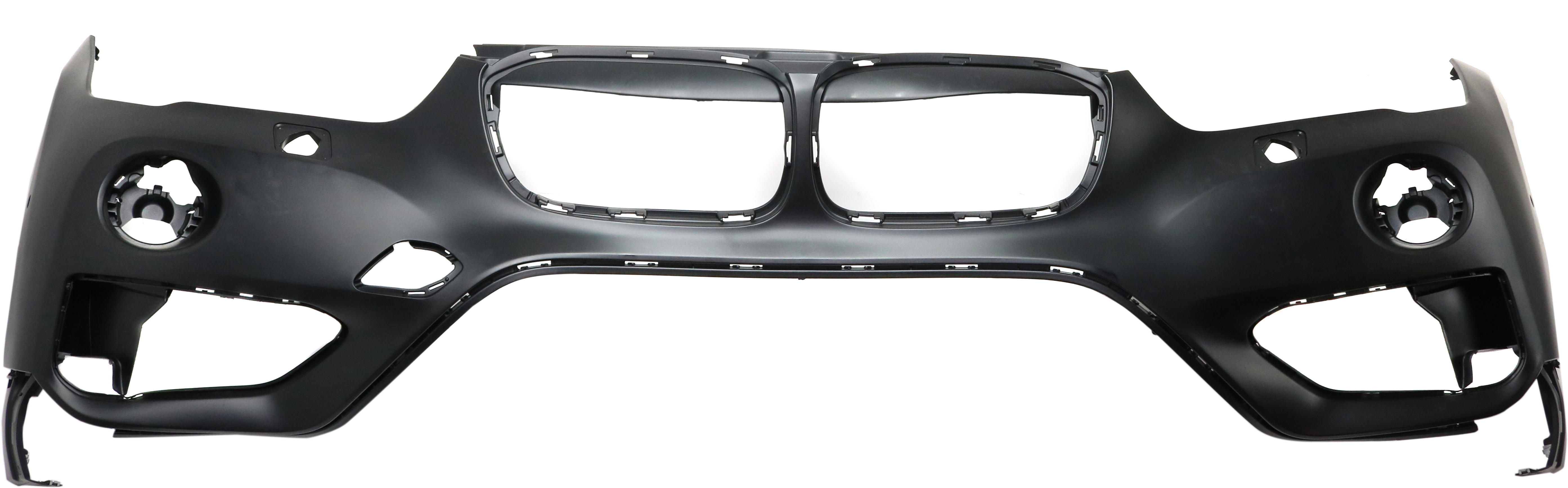 AM X1-16-19 FRONT BUMPER COVER Upper Primed w o M Pkg w HLW and PDC Sensor Holes SKU RB01030057P Partslink BM1014103 OEM 51117453569