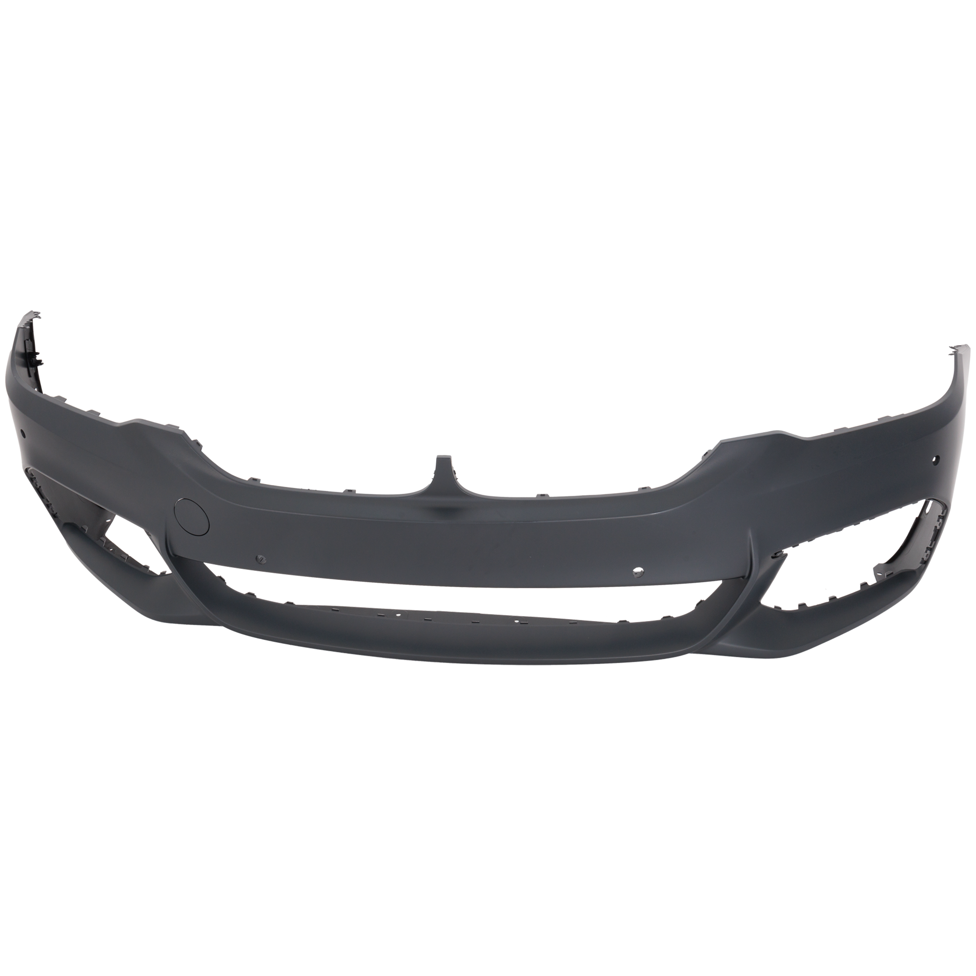 AM 5 SERIES 17-20 FRONT BUMPER COVER Primed w M Pkg w PDC Sensor and Park Assist Sensor Holes w o HLW Holes CAPA SKU RB01030058PQ Partslink BM1000470C OEM 51118069076