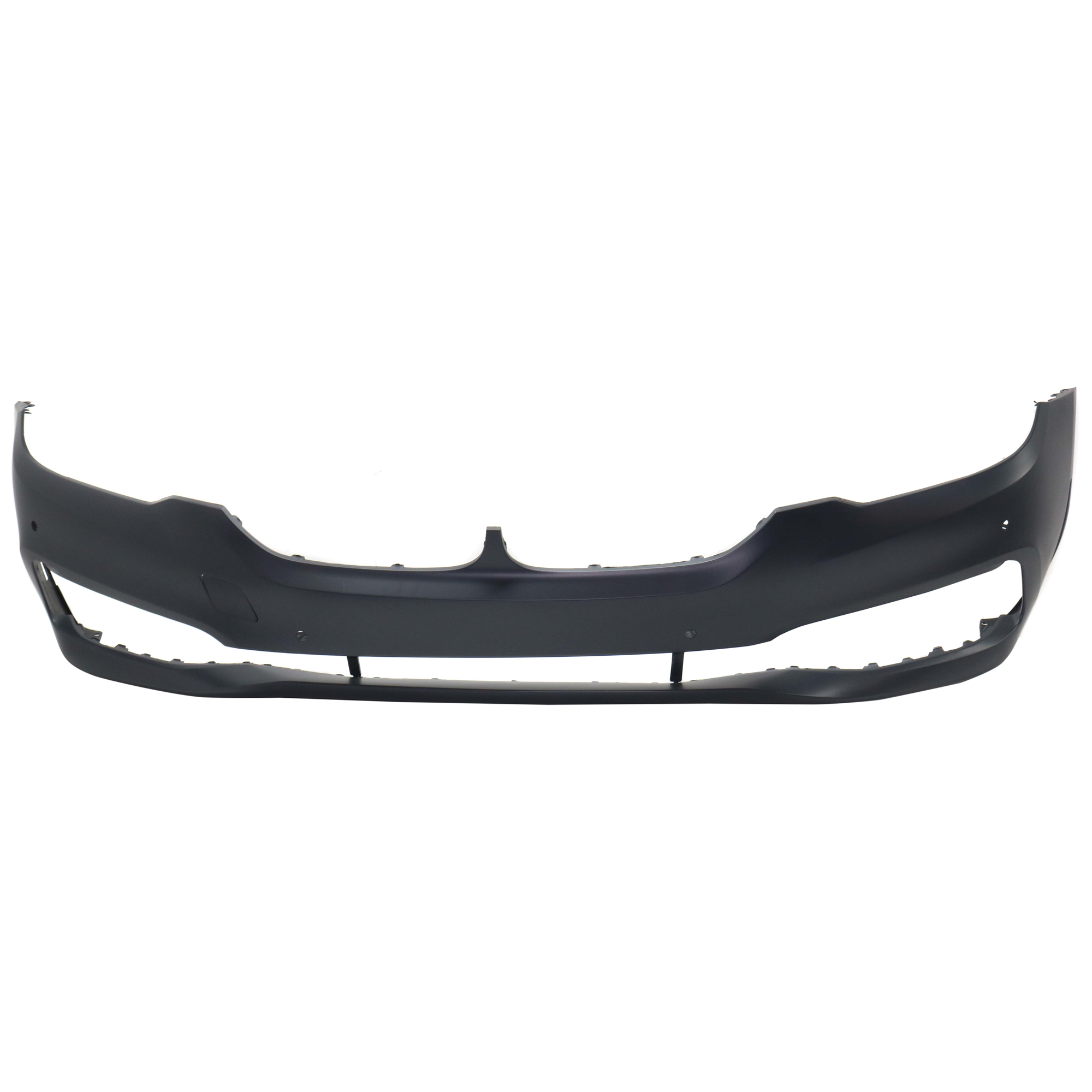 AM 5 SERIES 17-20 FRONT BUMPER COVER Primed w o M Pkg w PDC Sensor Holes w o Park Assist Sensor Holes CAPA SKU RB01030060PQ Partslink BM1000468C OEM 51117427444