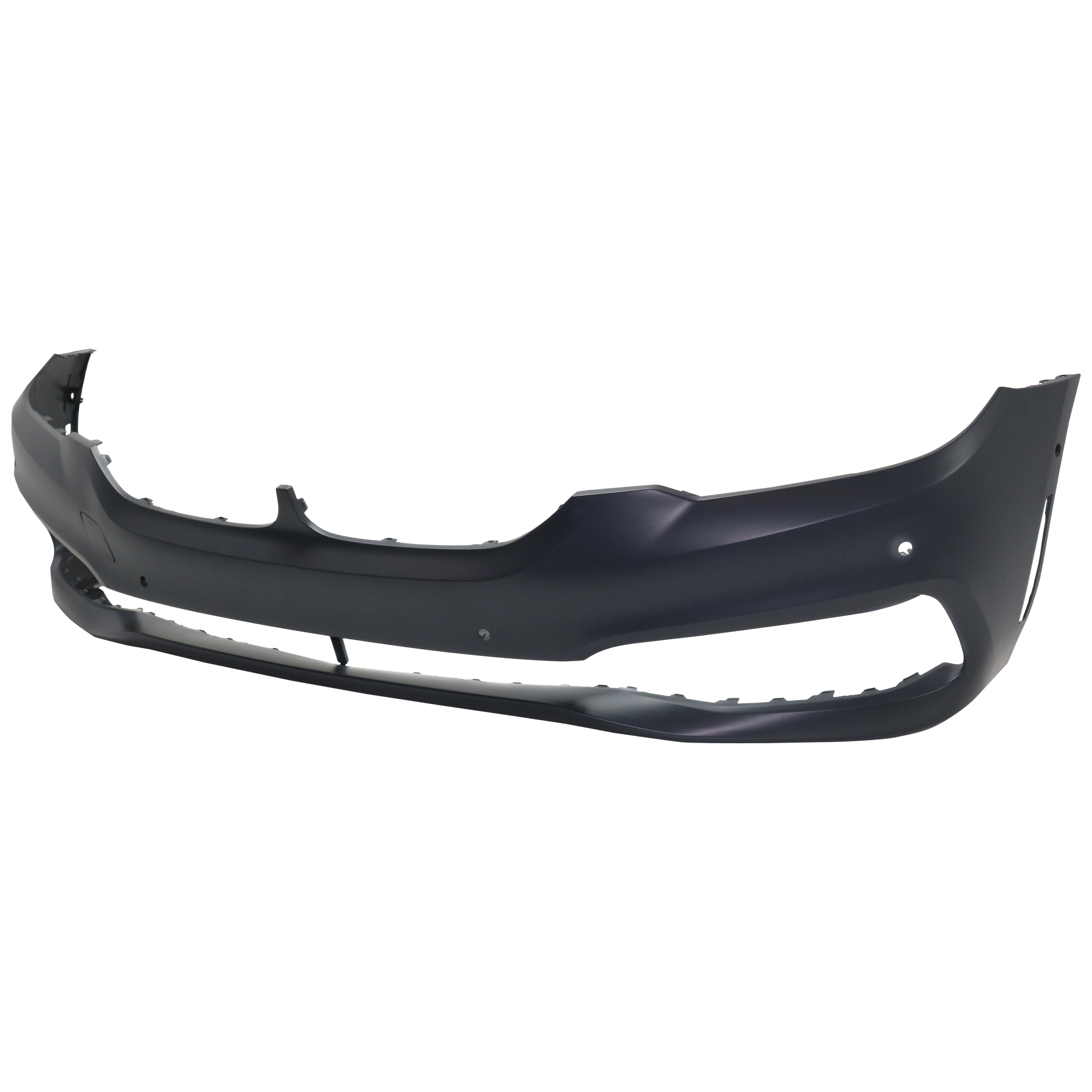 AM 5 SERIES 17-20 FRONT BUMPER COVER Primed w o M Pkg w PDC Sensor and Park Assist Sensor Holes SKU RB01030061P Partslink BM1000469 OEM 51117427445