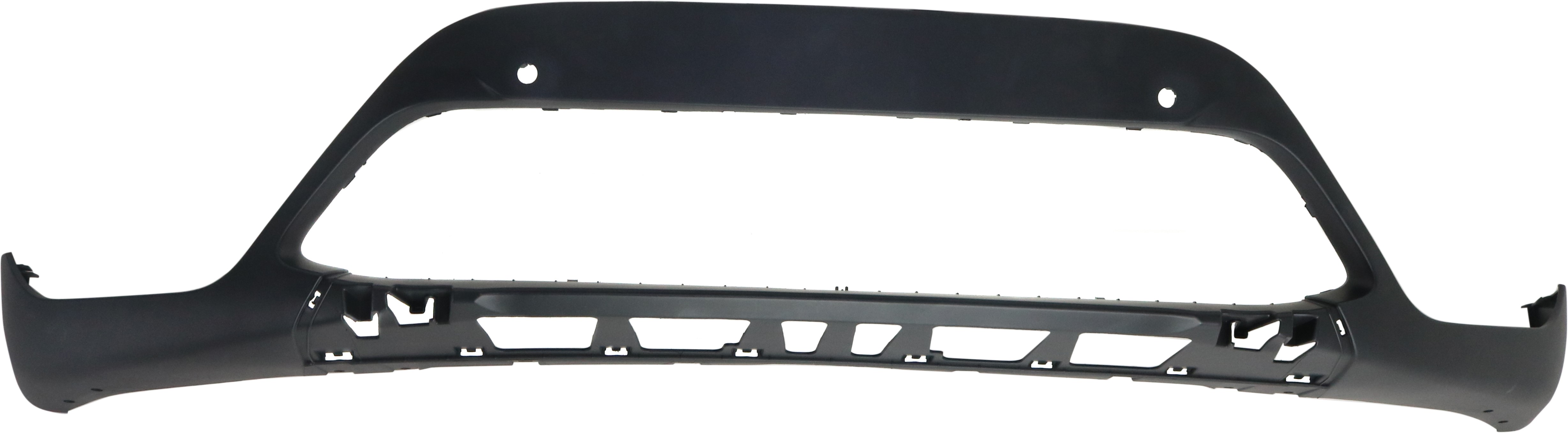 AM X1-16-19 FRONT BUMPER COVER Lower Textured w o M Pkg w Skid Plate w PDC Sensor Holes CAPA SKU RB01030067Q Partslink BM1015106C OEM 51117453991