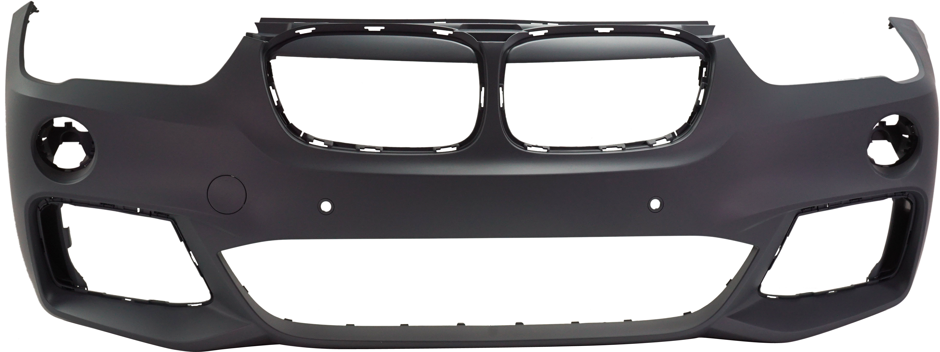 AM X1-16-19 FRONT BUMPER COVER Primed w M Pkg w o HLW Holes w PDC Sensor Holes SKU RB01030081P Partslink BM1000446 OEM 51118072771